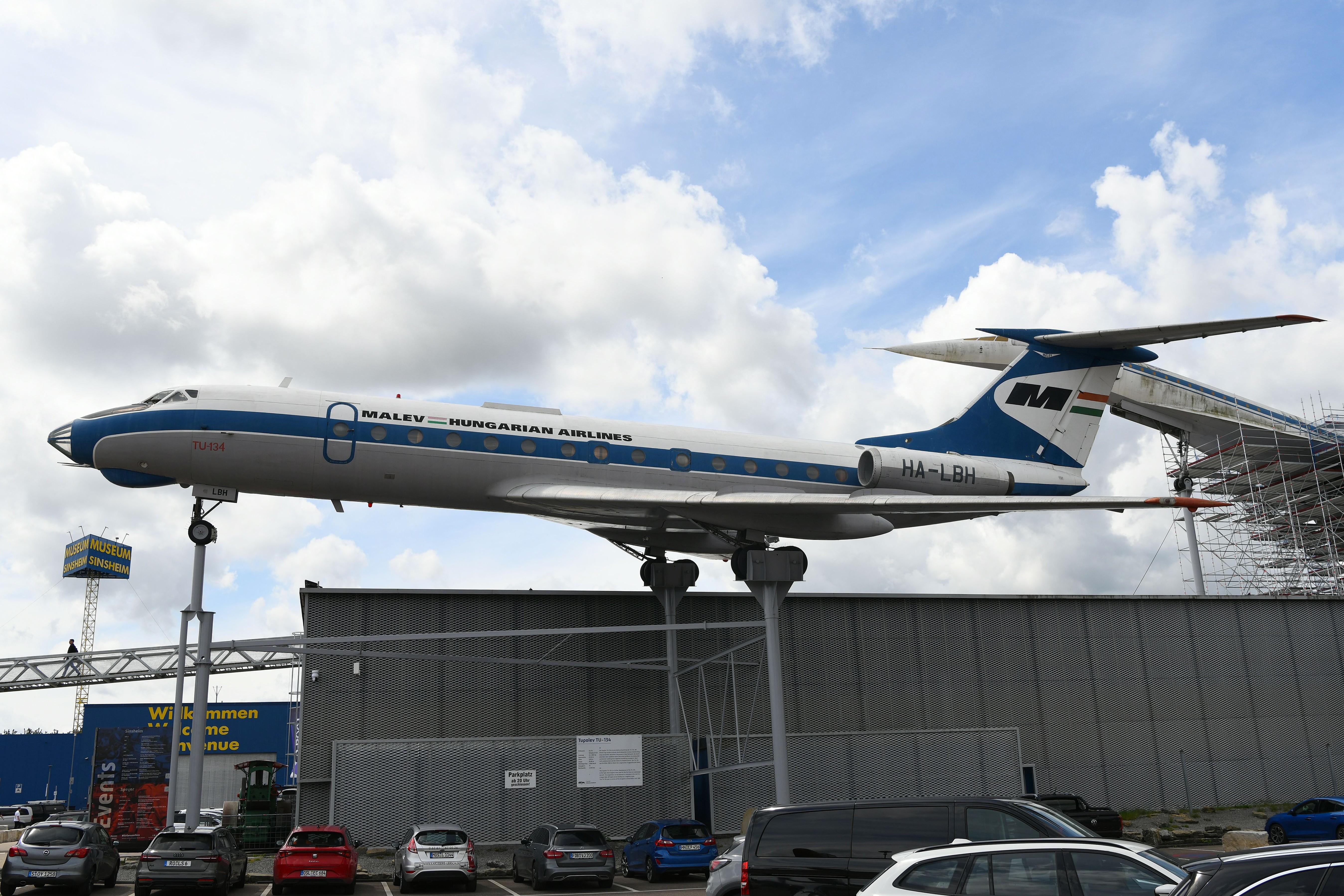 HA-LBH @ EDMY - Former Malev TU134 - by FerryPNL
