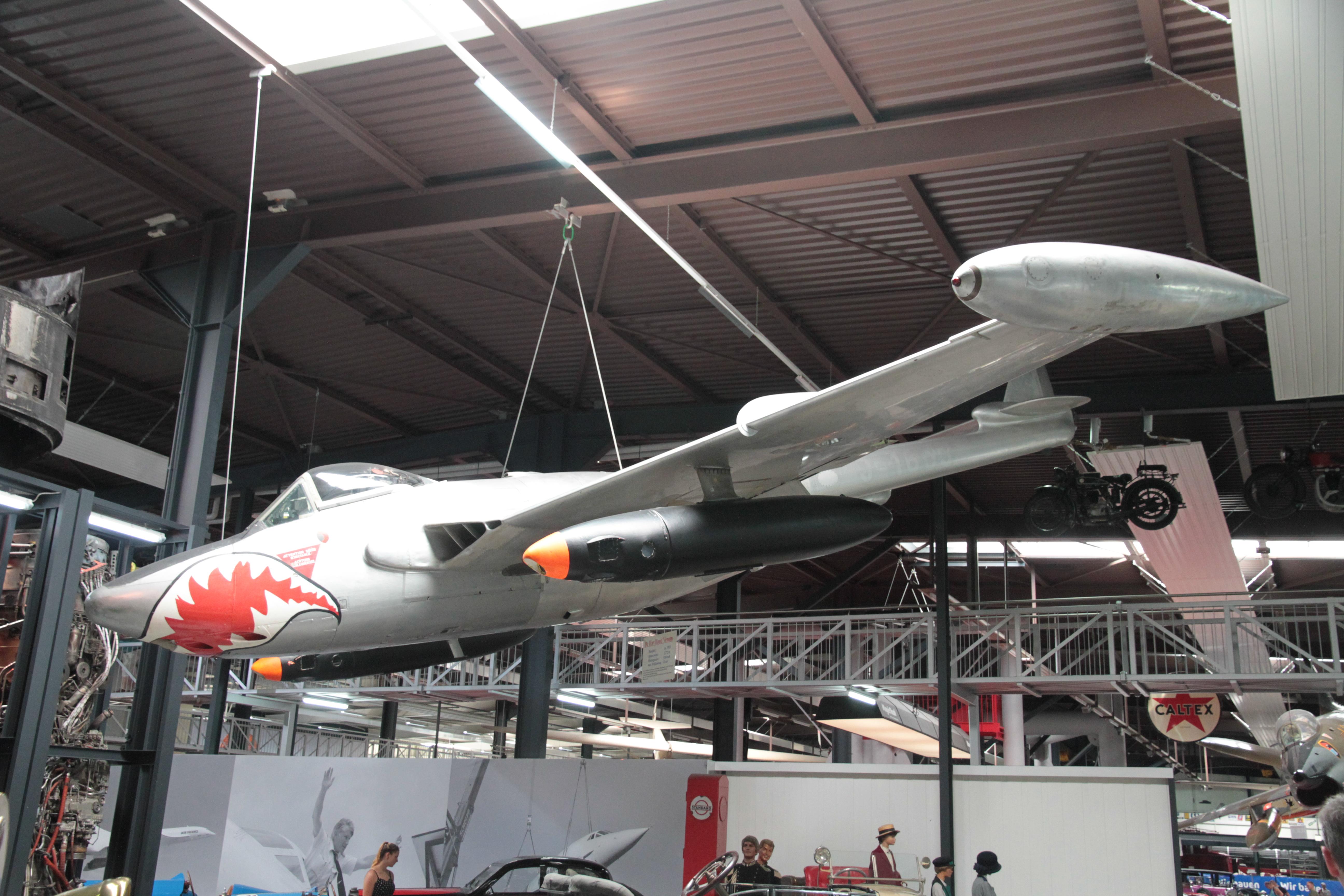 J-1603 @ EDTK - J-1603 DH112 Venom FB50 SwiAF Sinsheim
 - by PhilR