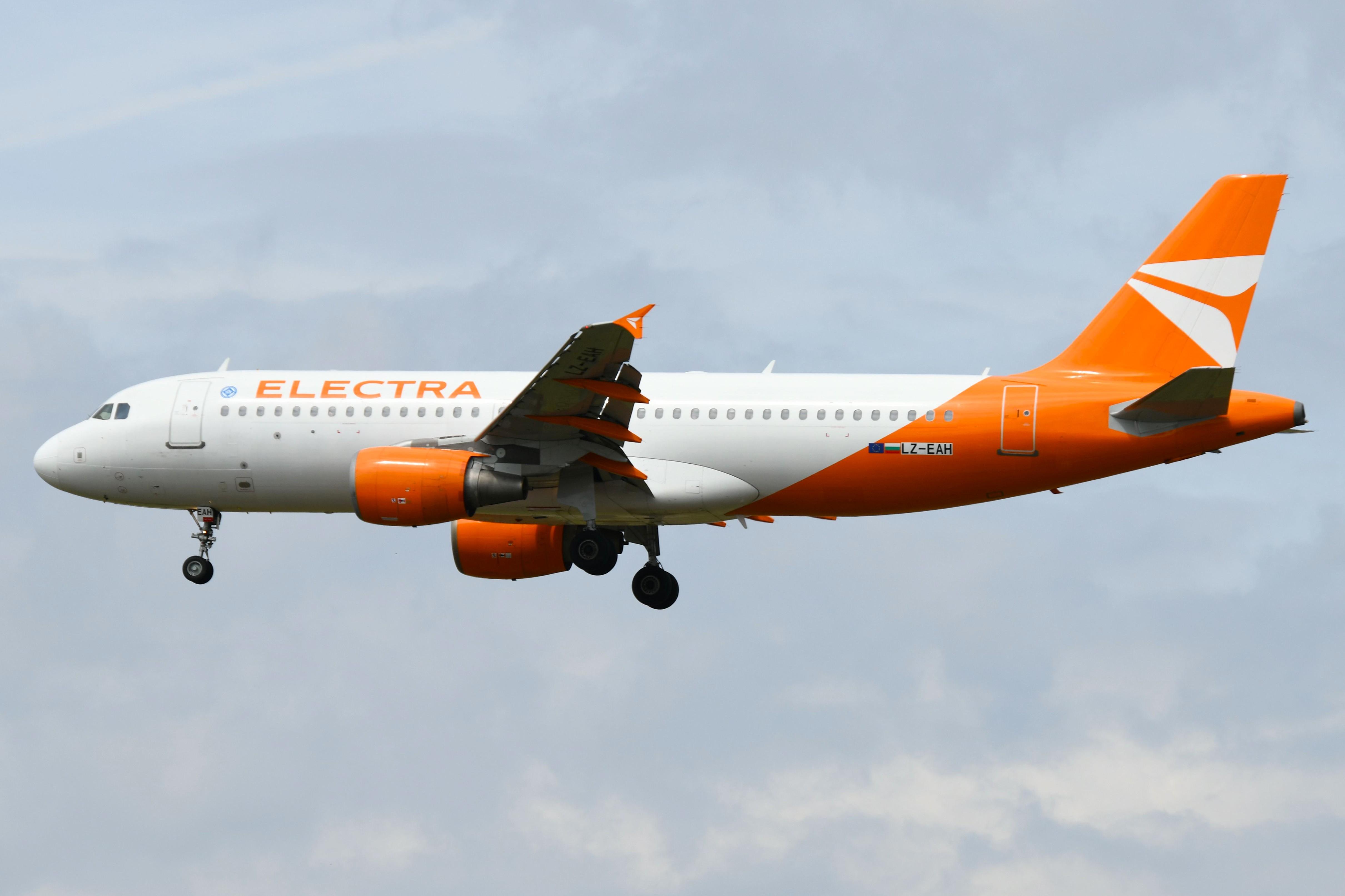 LZ-EAH @ EDDF - Electra A320 arriving from Egypt - by FerryPNL