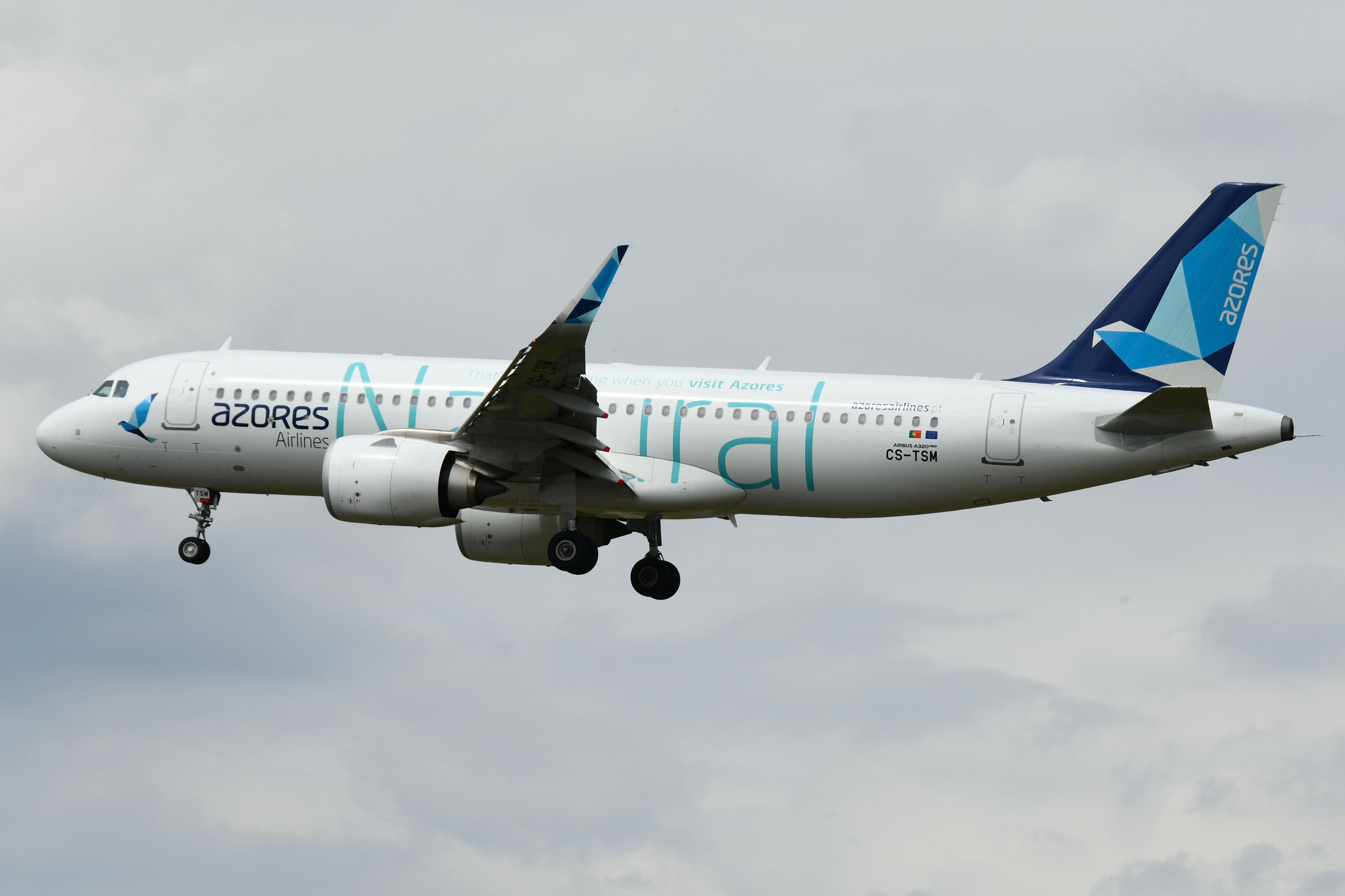 CS-TSM @ EDDF - Azores A320 arriving from Funchal - by FerryPNL