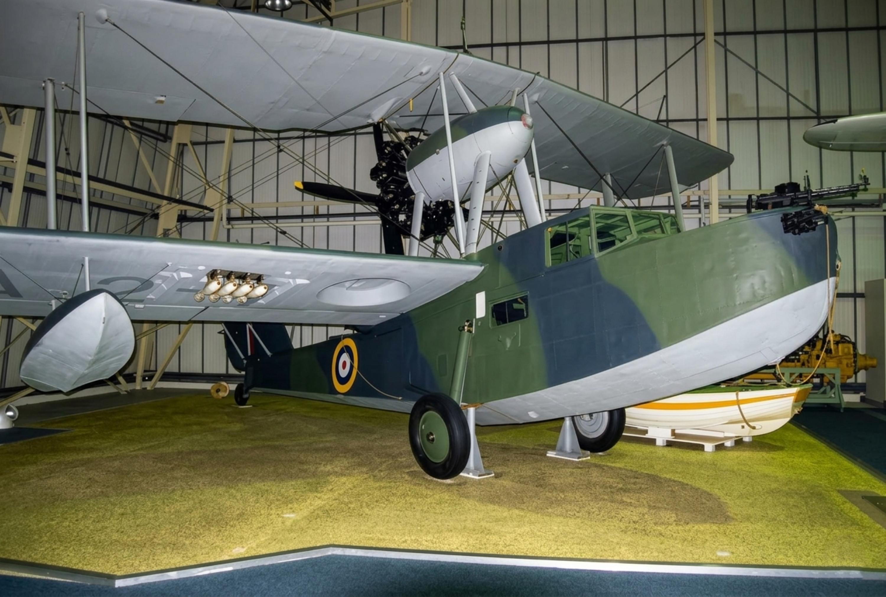 A2-4 @ HENDON - A2-4 1935 Supermarine Seagull V RAN RAF Hendon 
 - by PhilR