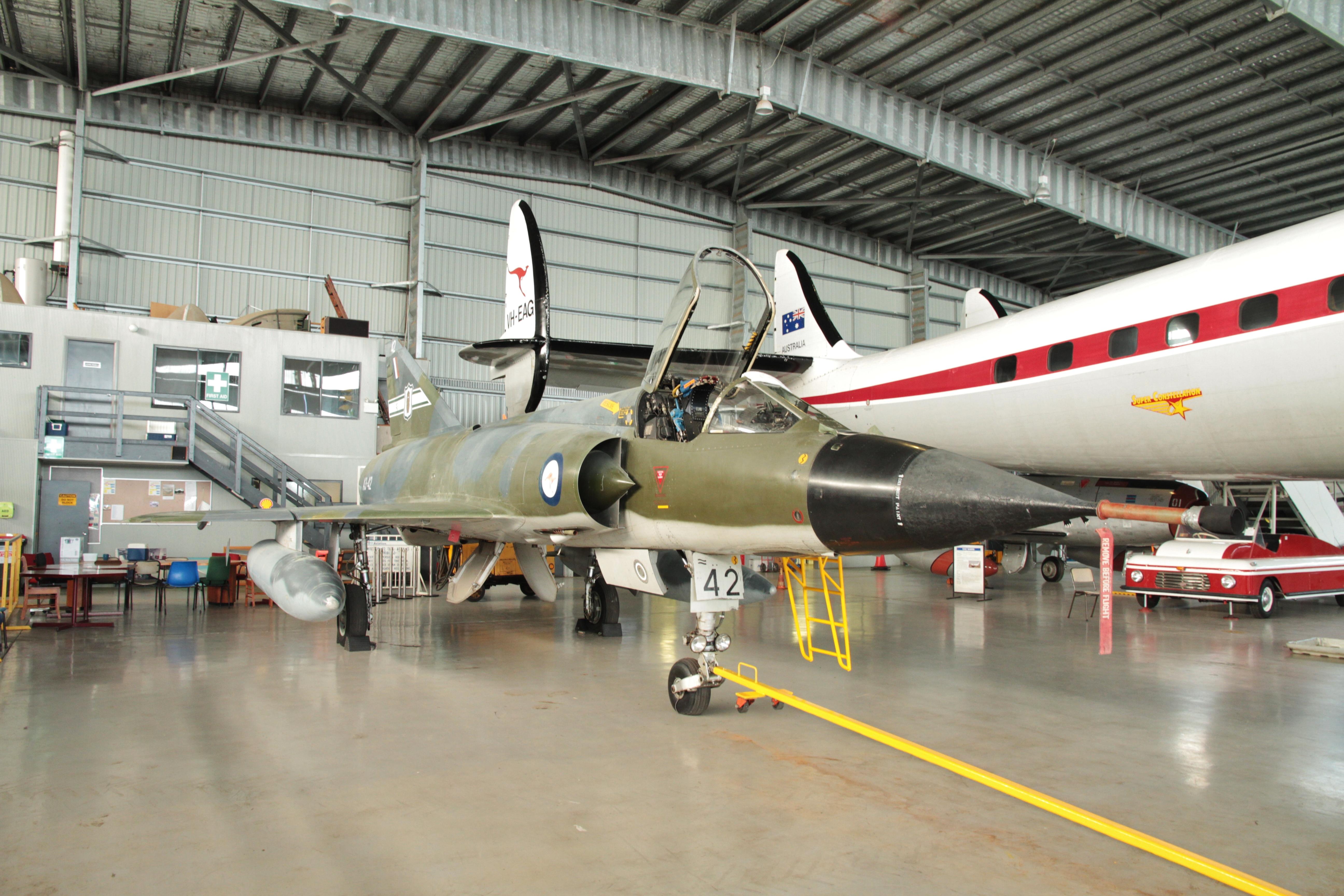 A3-42 @ YSHL - A3-42 1966 Dassault Mirage lllC RAAF HARS Illawarra 
 - by PhilR