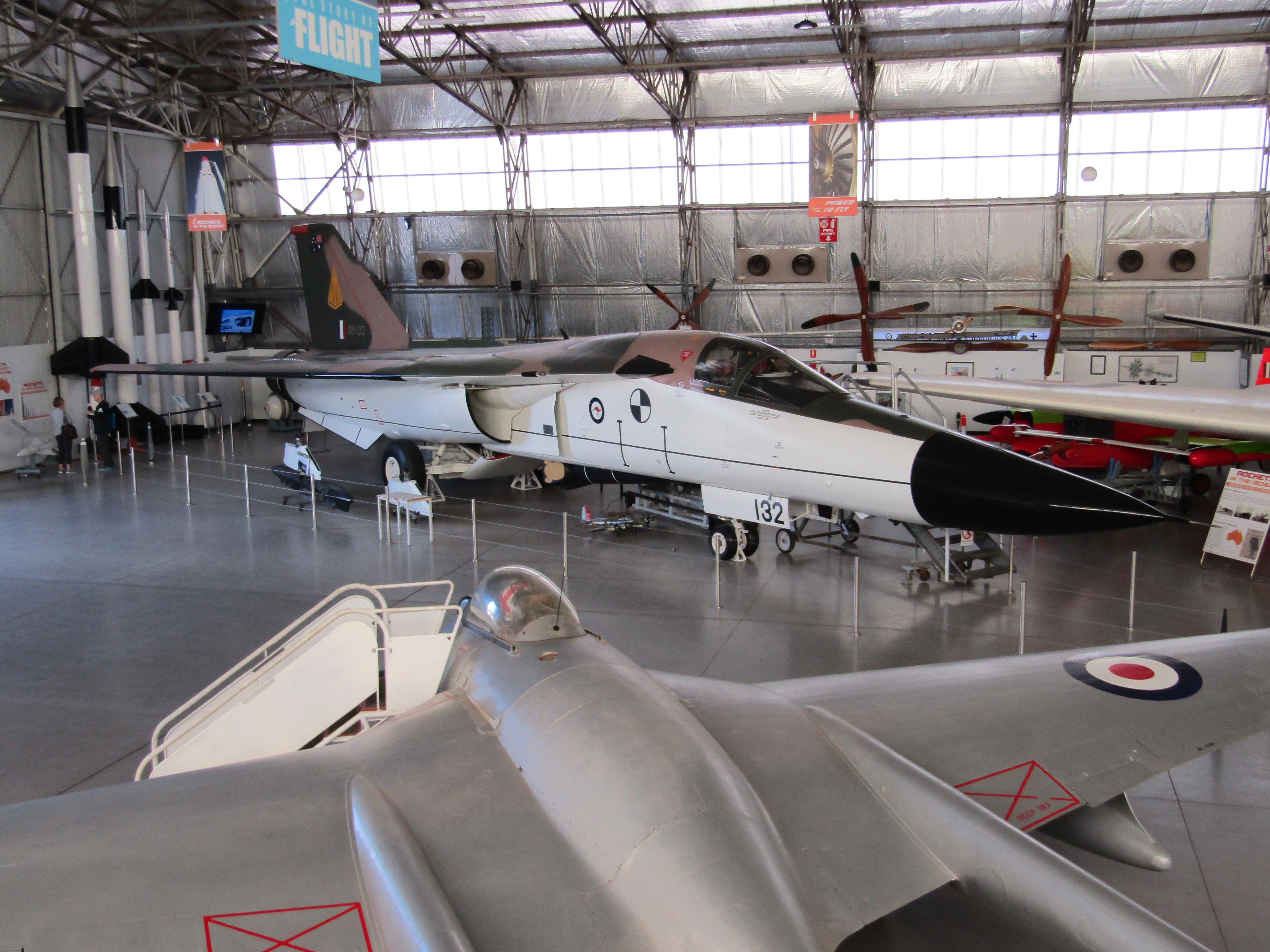 A8-132 @ YPAD - A8-132 1968 General Dynamics F-111C RAAF SAAM Port Adelaide - by PhilR