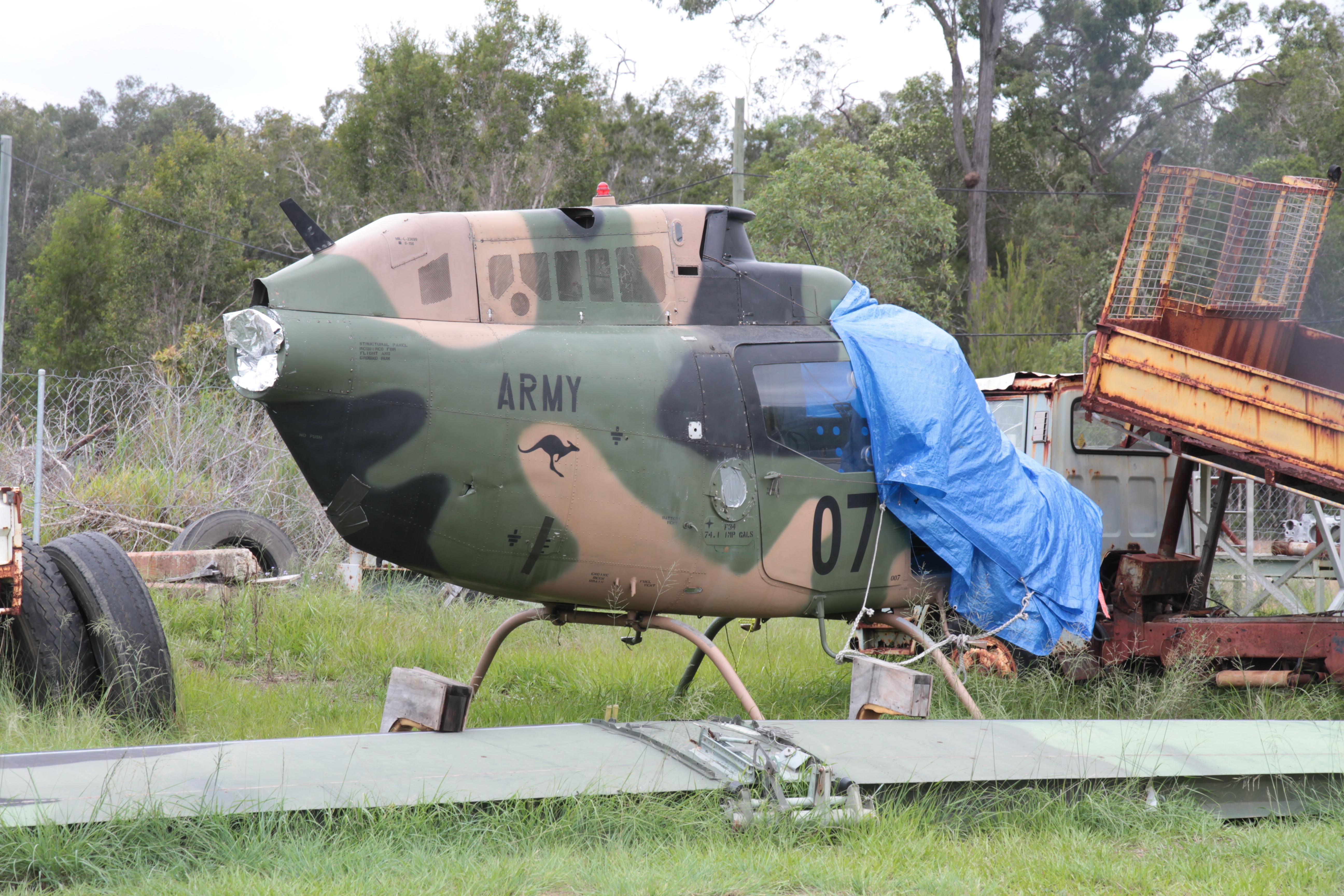 A17-007 @ YCAB - A17-007 1971 Bell 206B-1 Kiowa RAArmy Caboolture 08.11.17.JPG
 - by PhilR