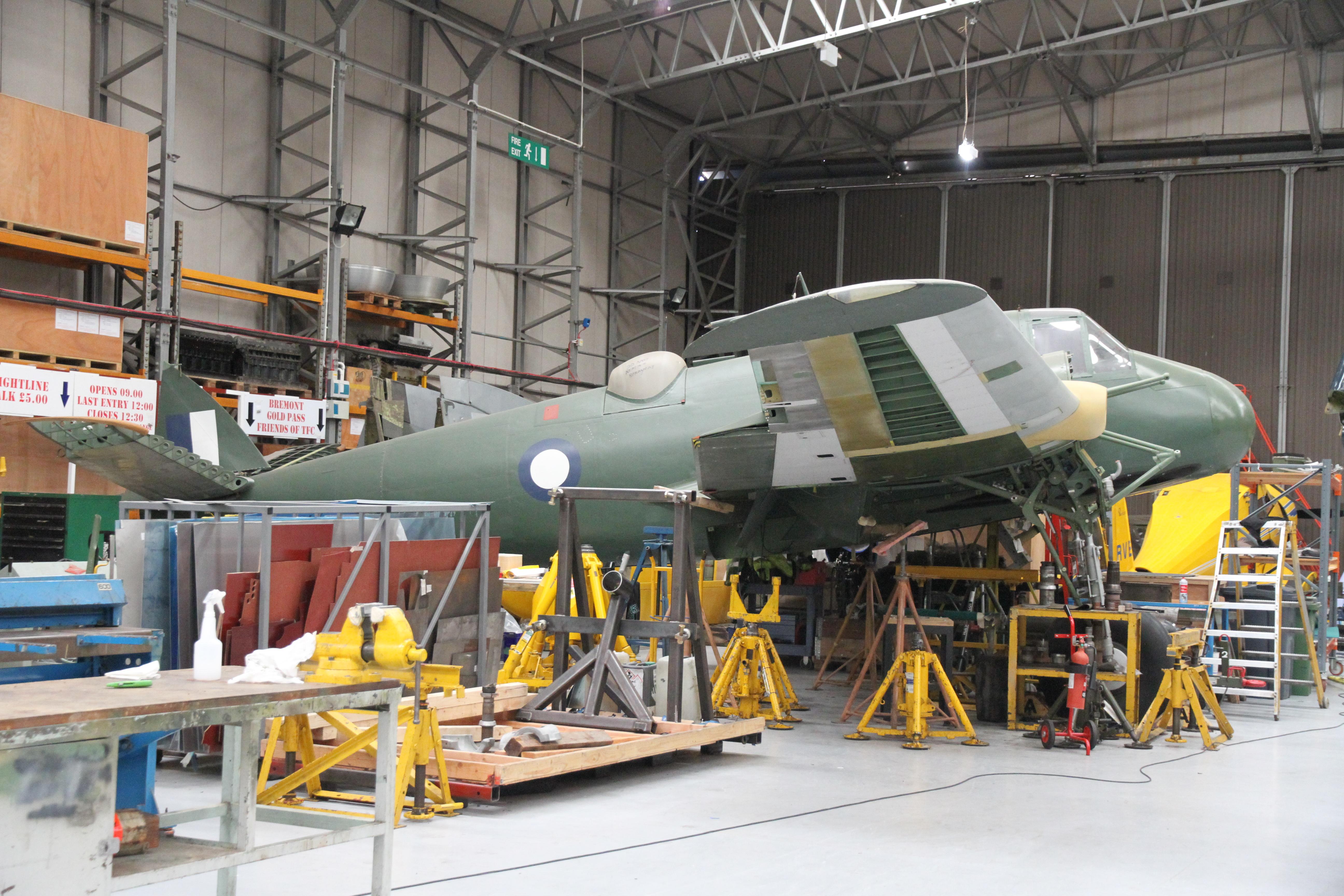 A19-144 @ EGSU - A19-144 (JM135) 1943 Bristol Beaufighter Xlc RAAF Duxford
 - by PhilR