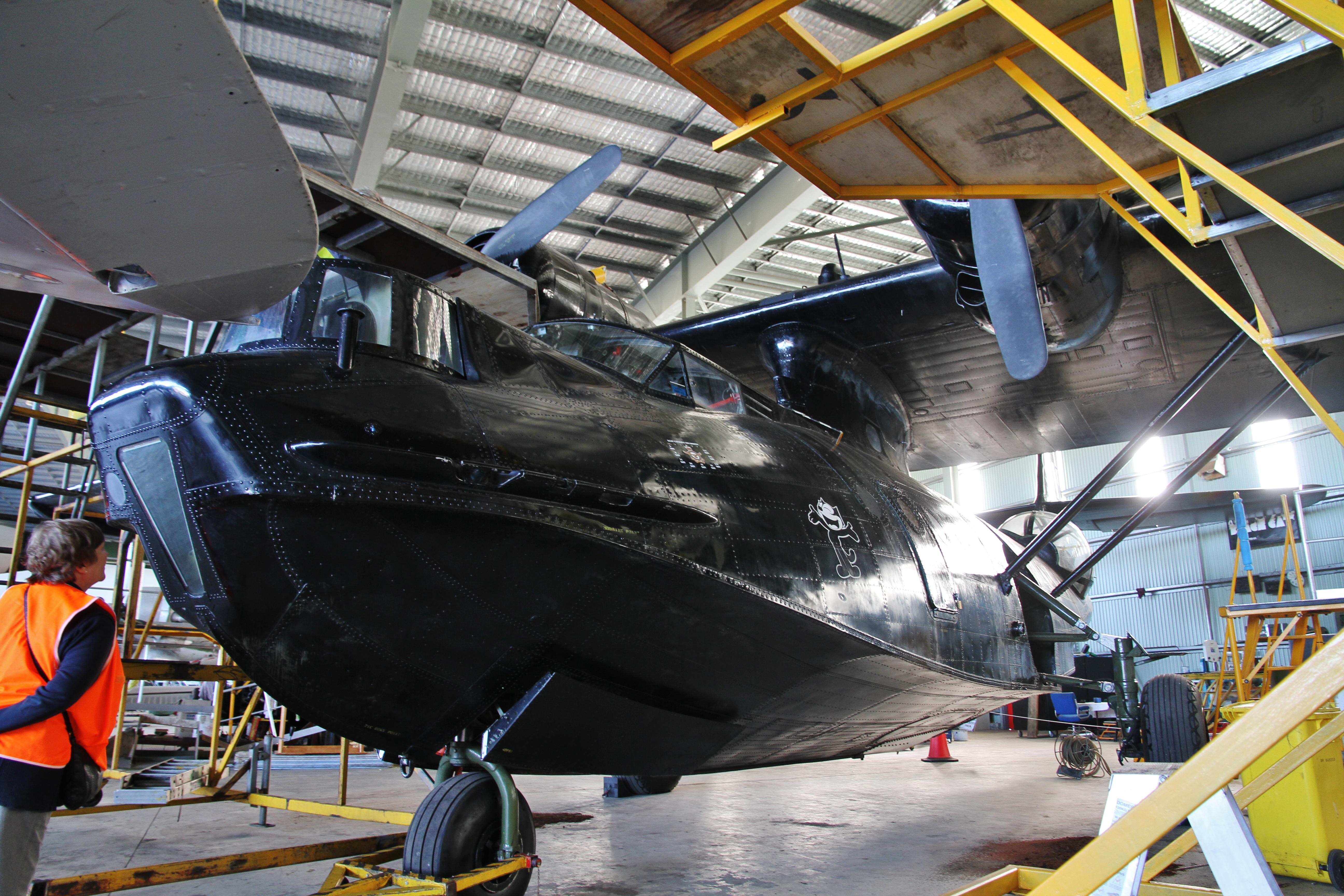 VH-PBZ @ YSHL - A24-362 (VH-PBZ) 1945 Consolidated PBY-6A Catalina RAAF HARS Illawarra  - by PhilR