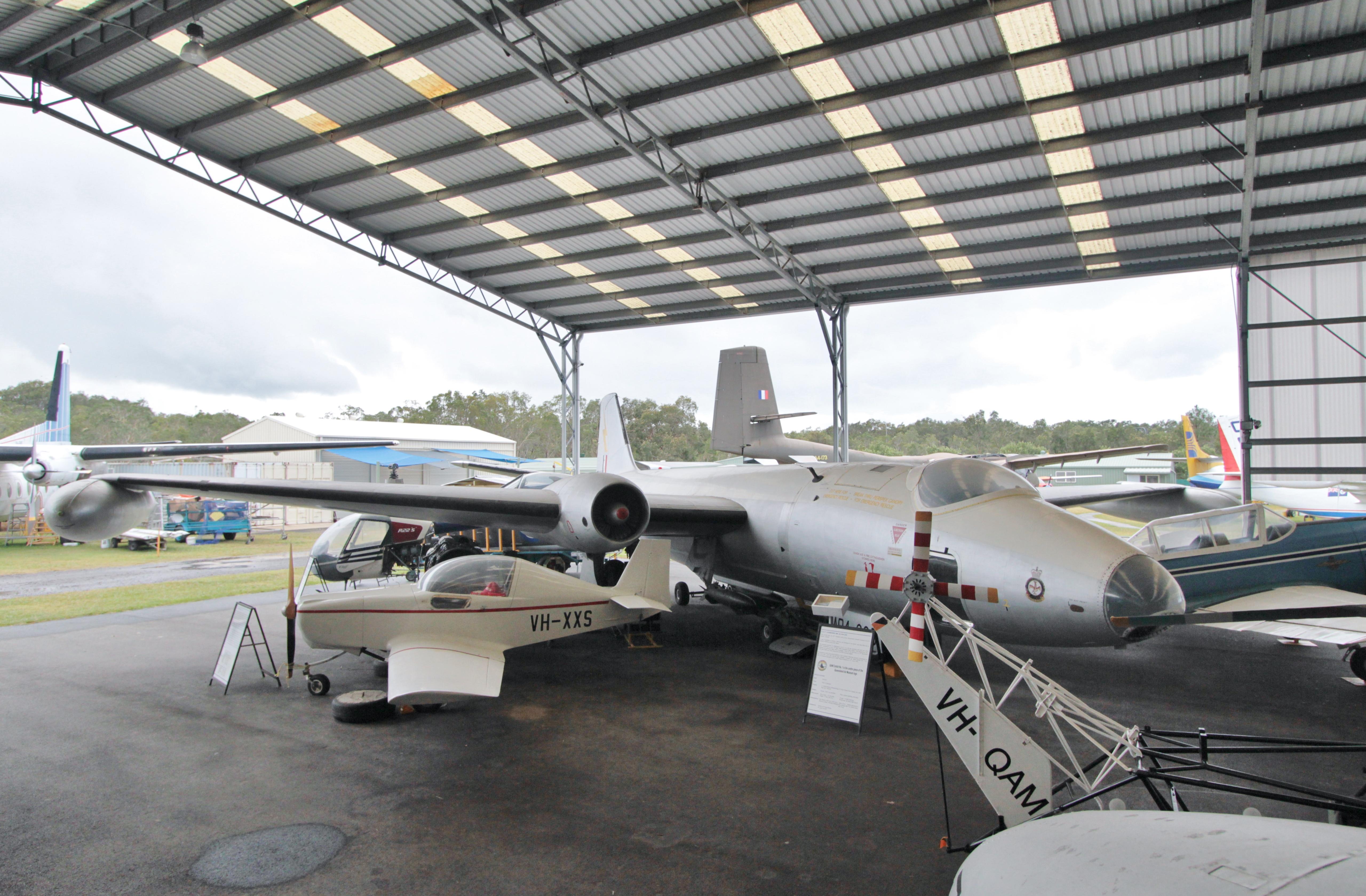 A84-225 @ YCDR - A84-225 1955 GAF Canberra Mk20 RAAF QAM Caloundra 
 - by PhilR