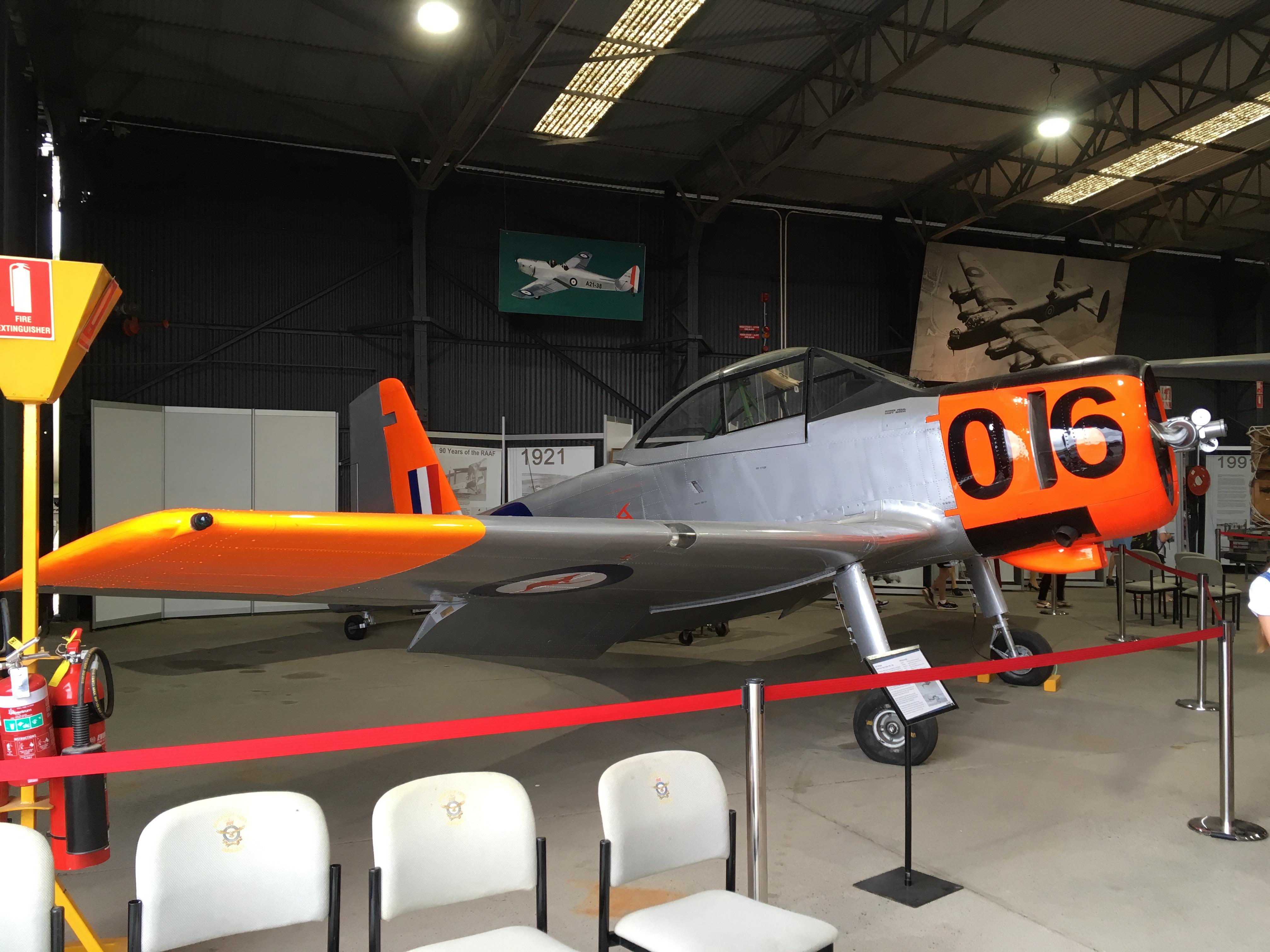 A85-405 @ YAMB - A85-406 1955 CAC CA22 Winjeel RAAF Amberley
 - by PhilR