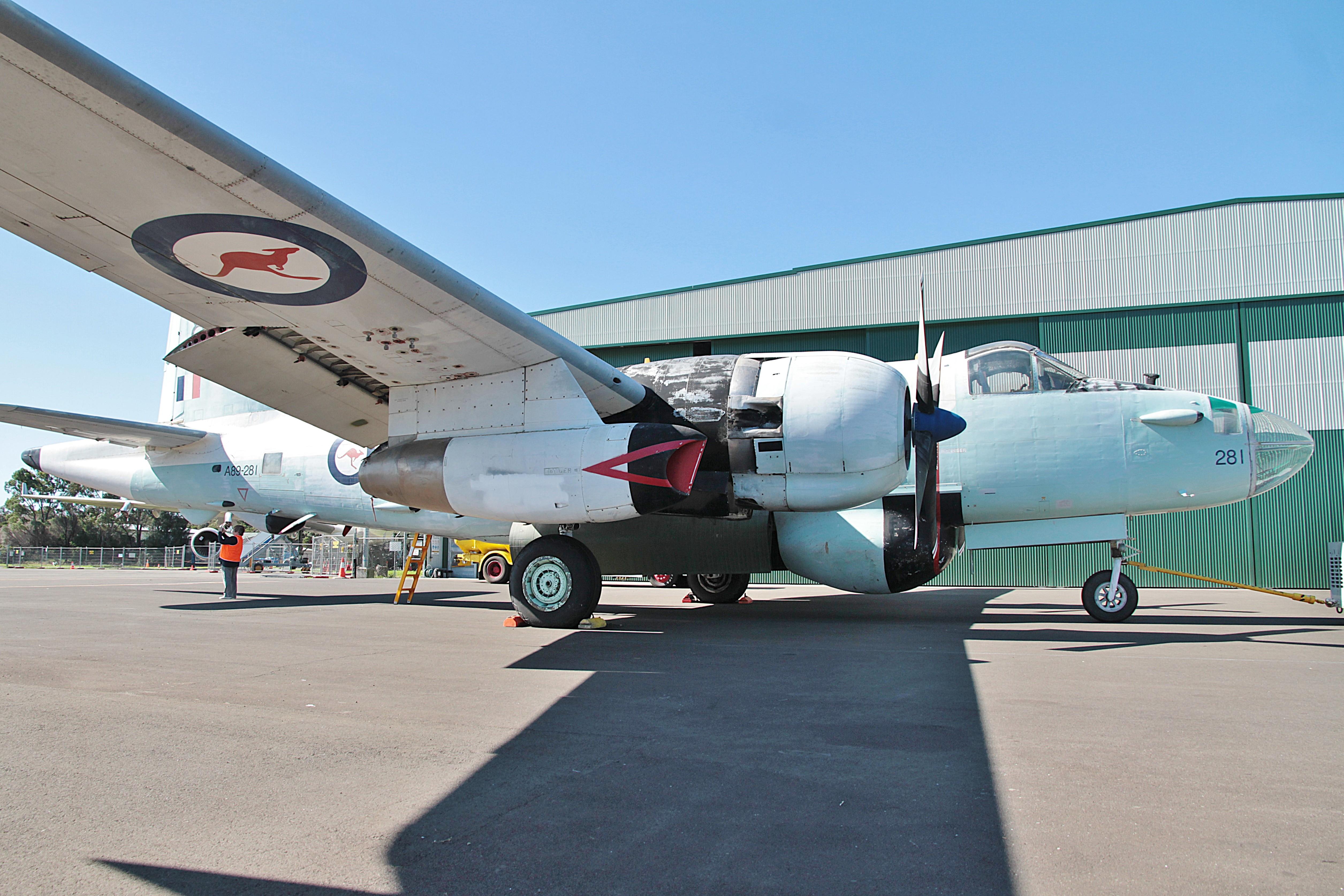 A89-281 @ YSHL - A89-281 1962 Lockheed SP-2H Neptune RAN HARS Illawarra 
 - by PhilR