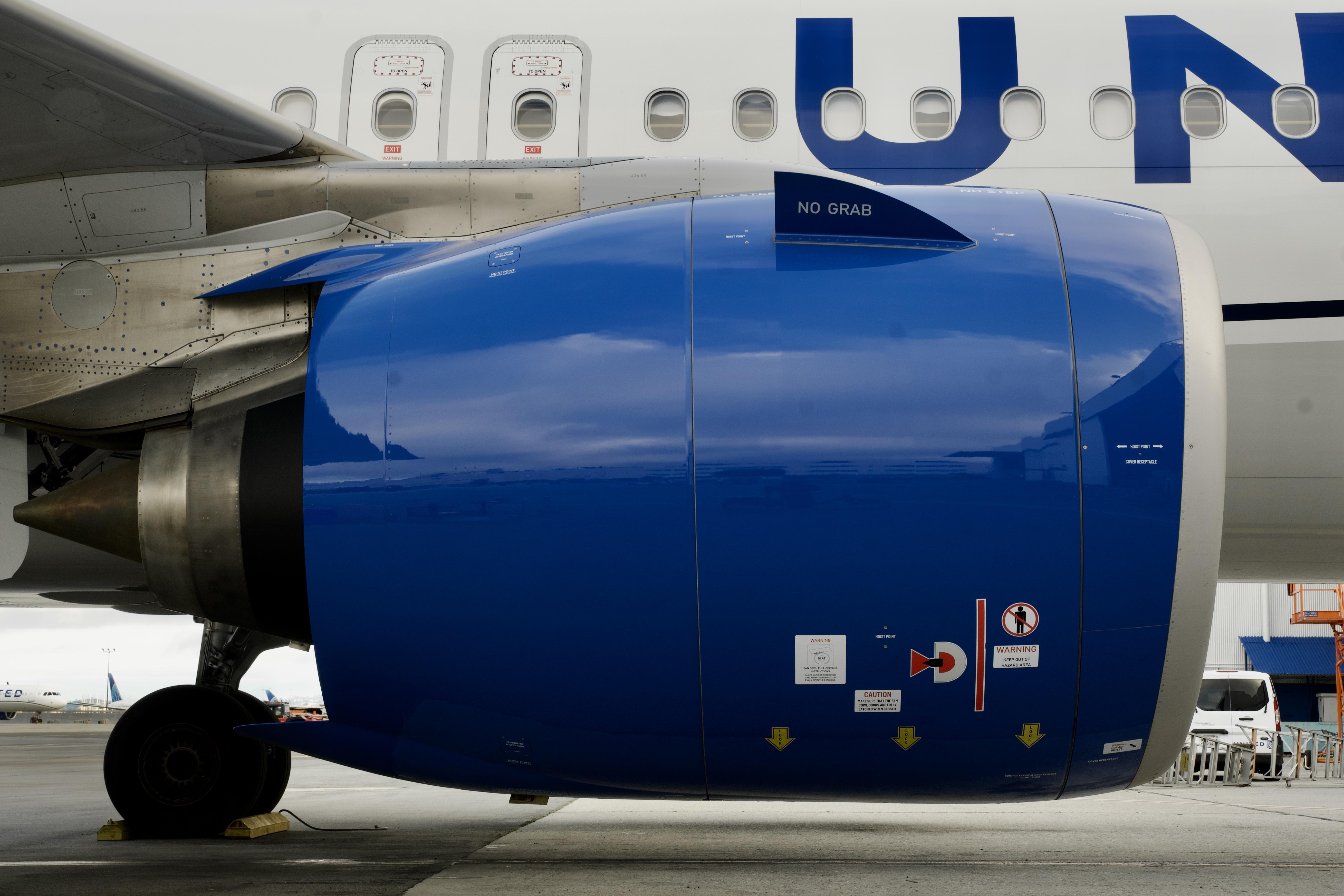 N14527 @ KSFO - Pratt & Whitney PW1133G engine. SFO 2026 - by ClaytonEddy