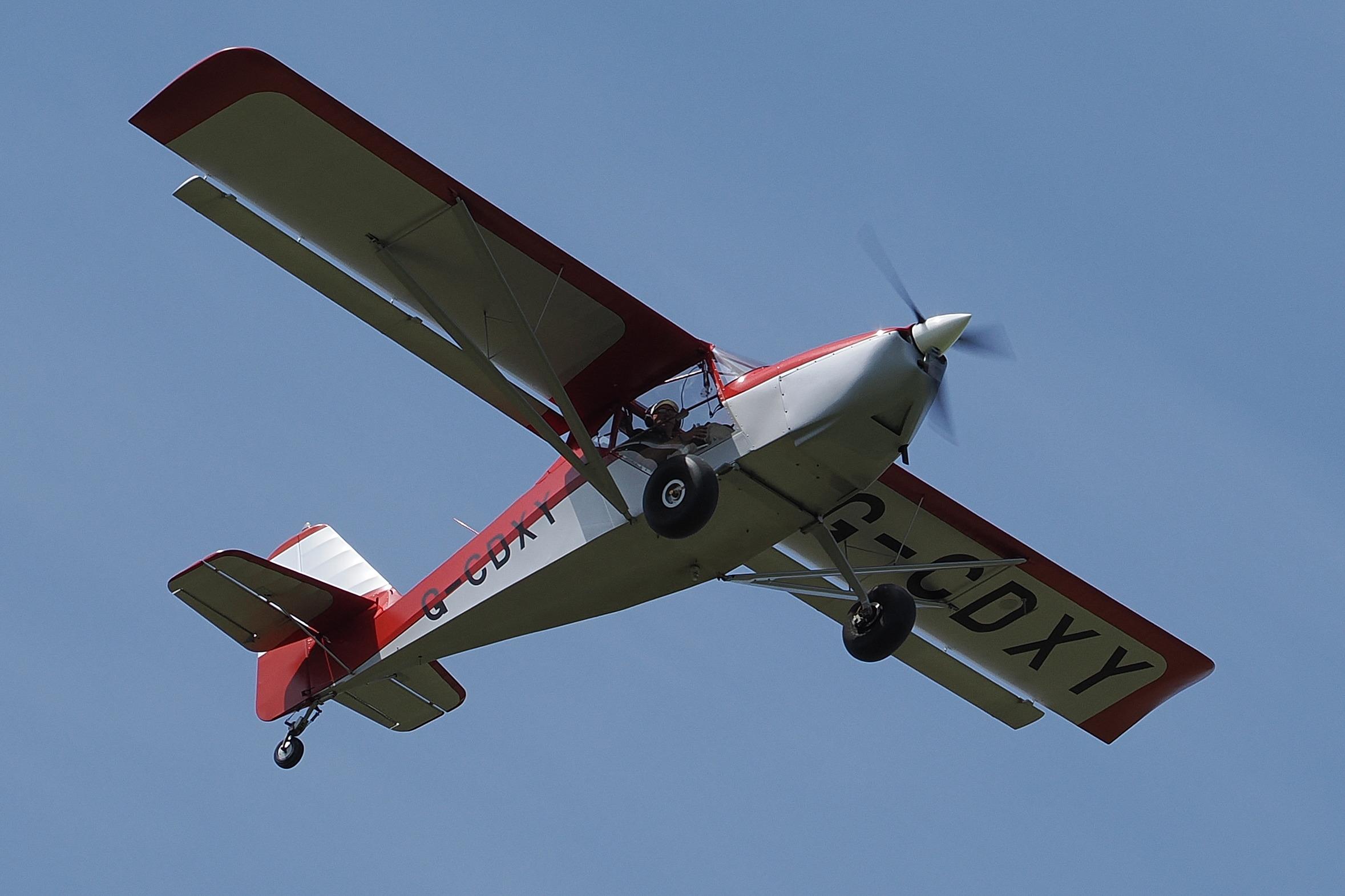 G-CDXY @ X3CX - Over head at Northrepps - by Graham Reeve