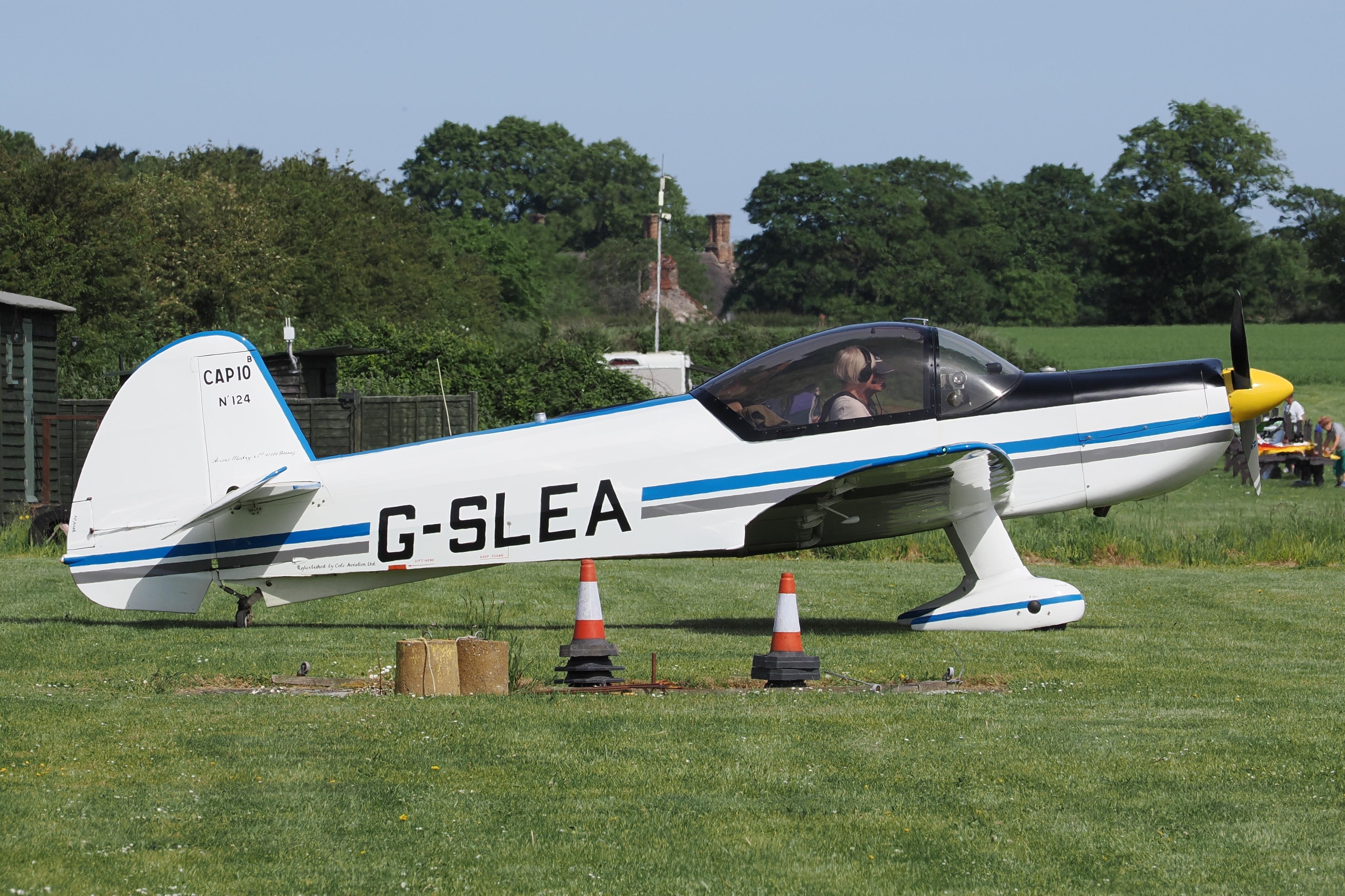G-SLEA @ X3CX - Just landed at Northrepps. - by Graham Reeve
