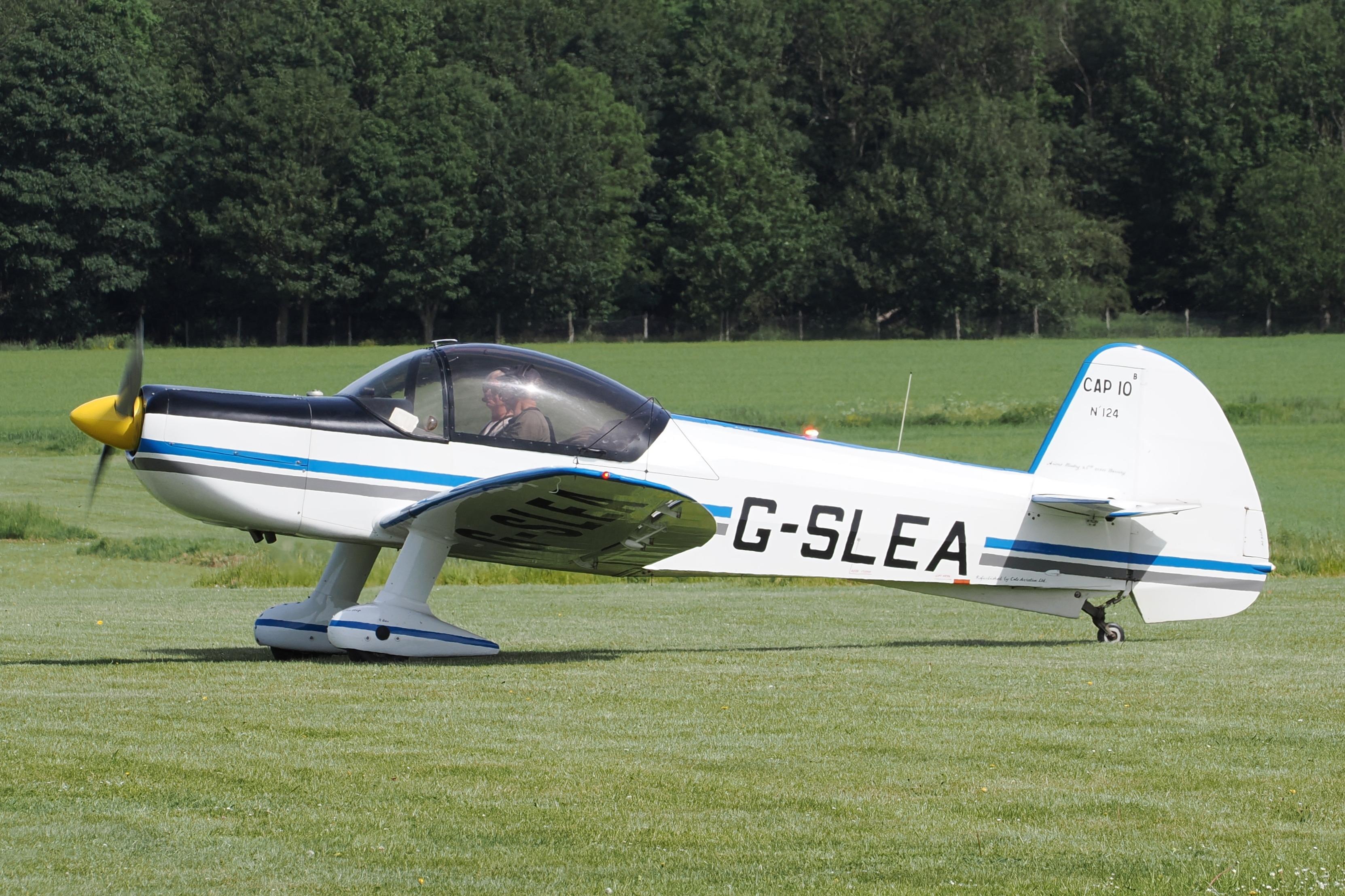 G-SLEA @ X3CX - Just landed at Northrepps. - by Graham Reeve