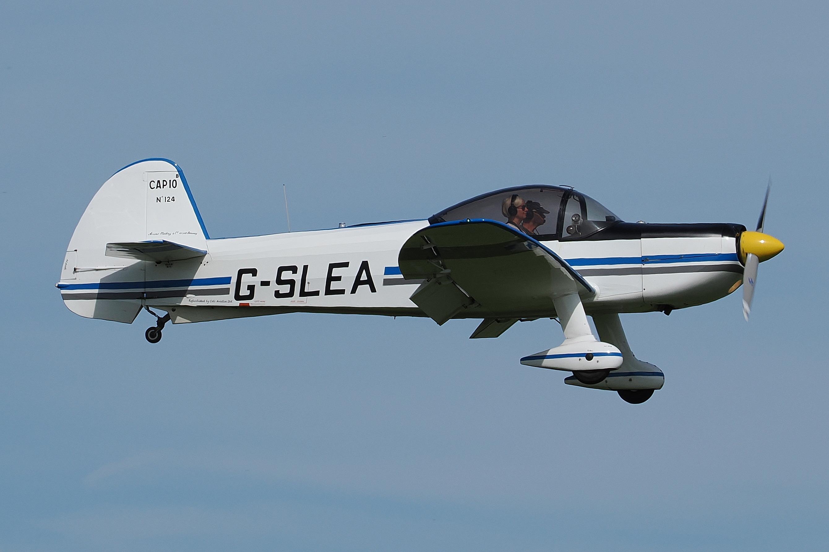 G-SLEA @ X3CX - Landing at Northrepps. - by Graham Reeve