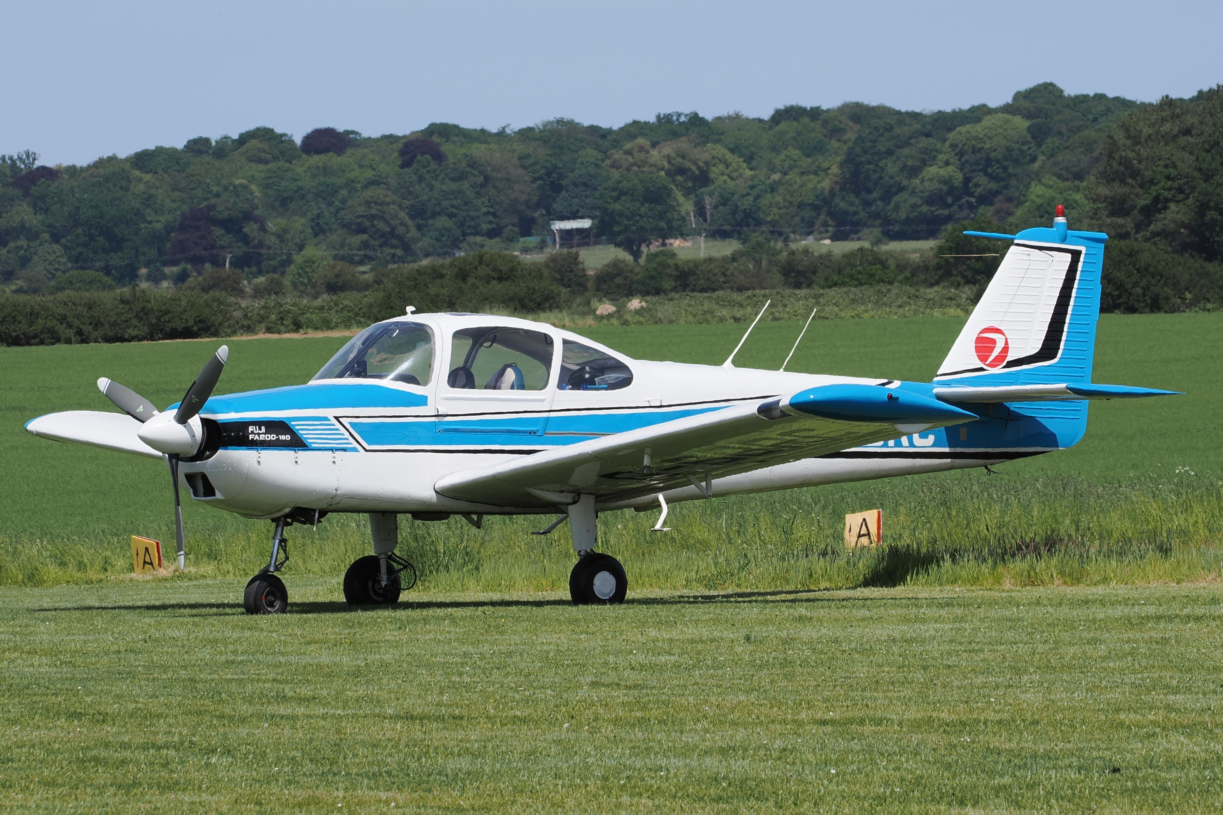 G-BBRC @ X3CX - Just landed at Northrepps. - by Graham Reeve
