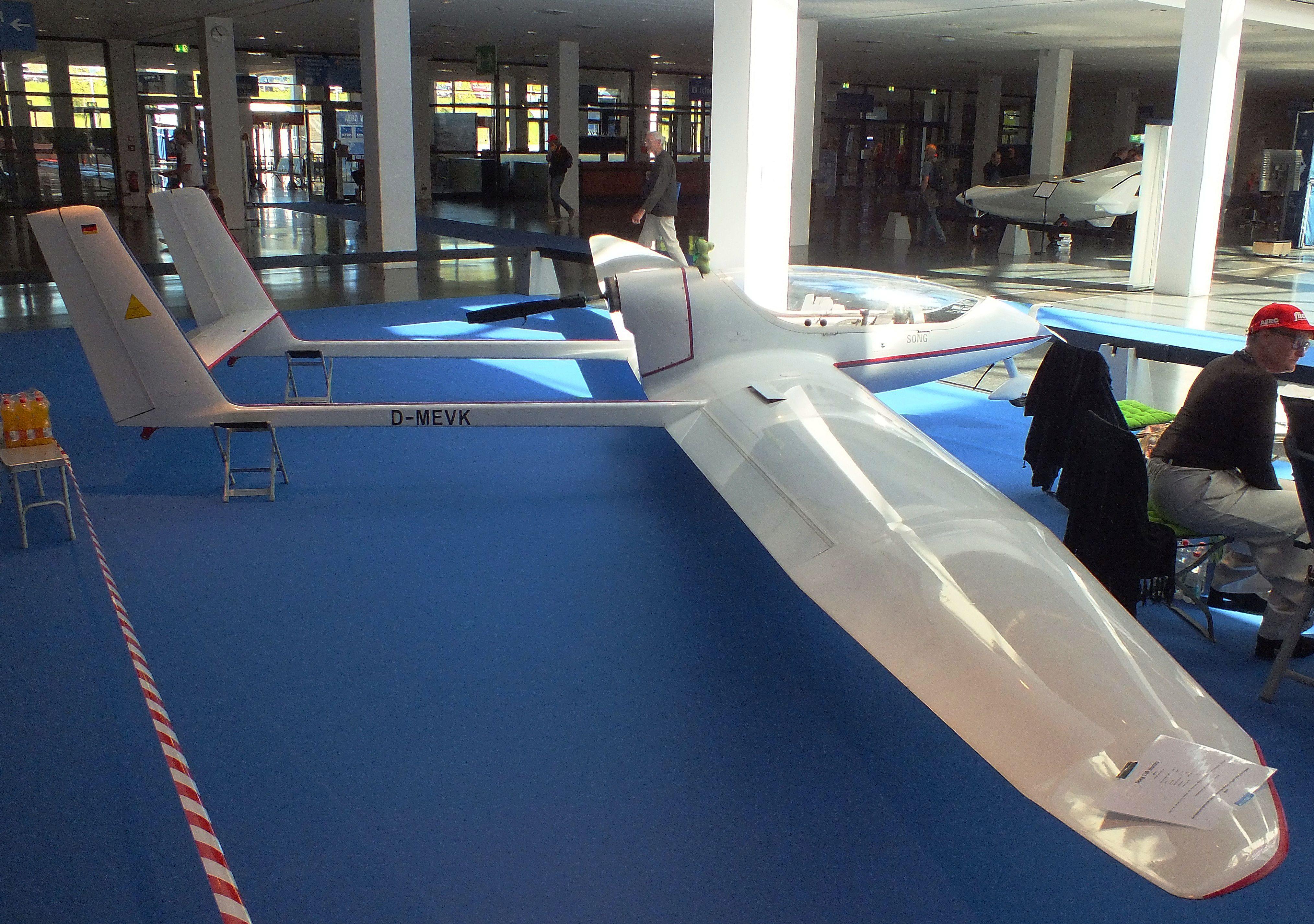 D-MEVK @ EDNY - Airsport Song Electric at the AERO 2026, Friedrichshafen - by iwarnecke