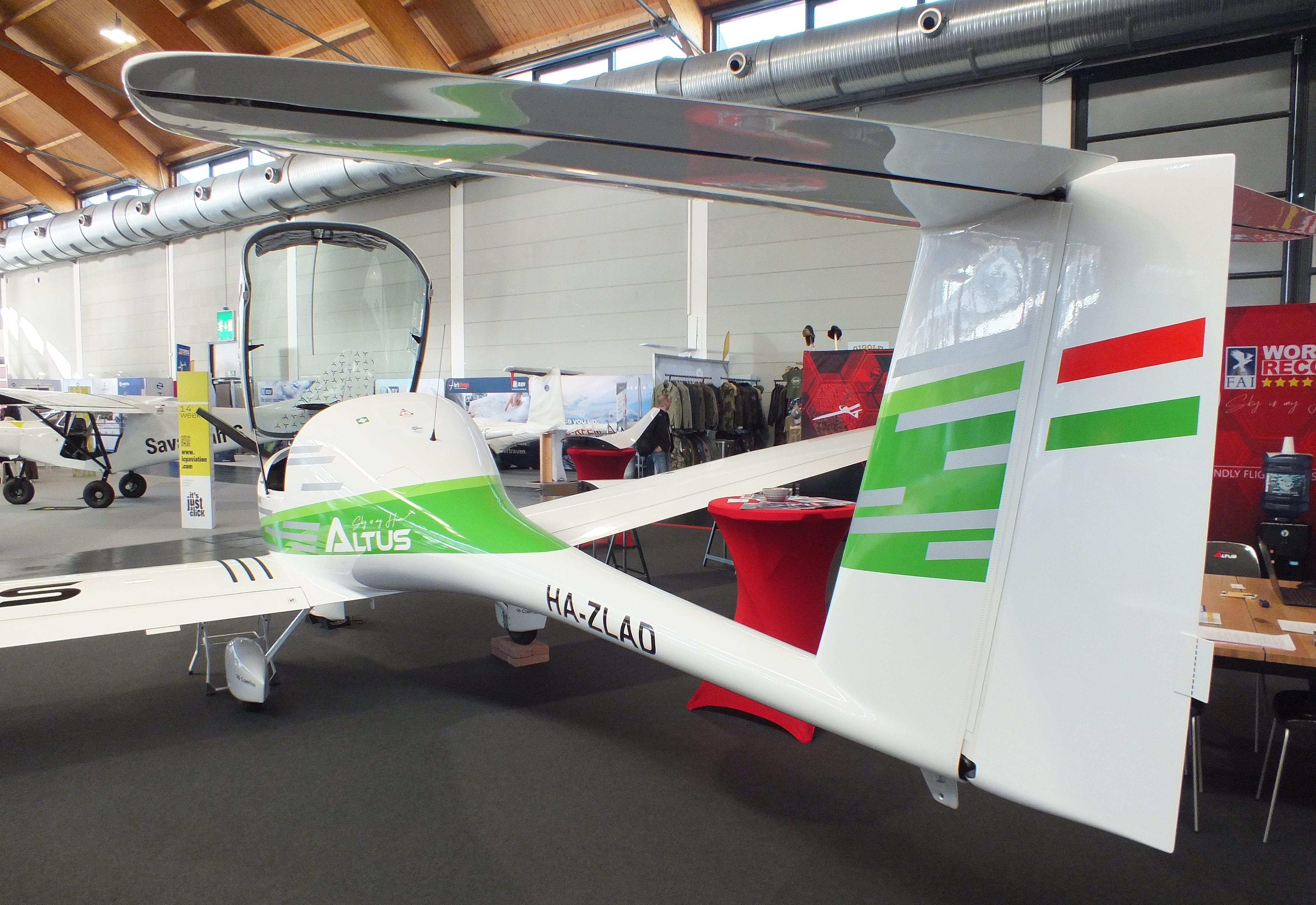 HA-ZLAD @ EDNY - Altus Aero Altus ST at the AERO 2026, Friedrichshafen - by iwarnecke