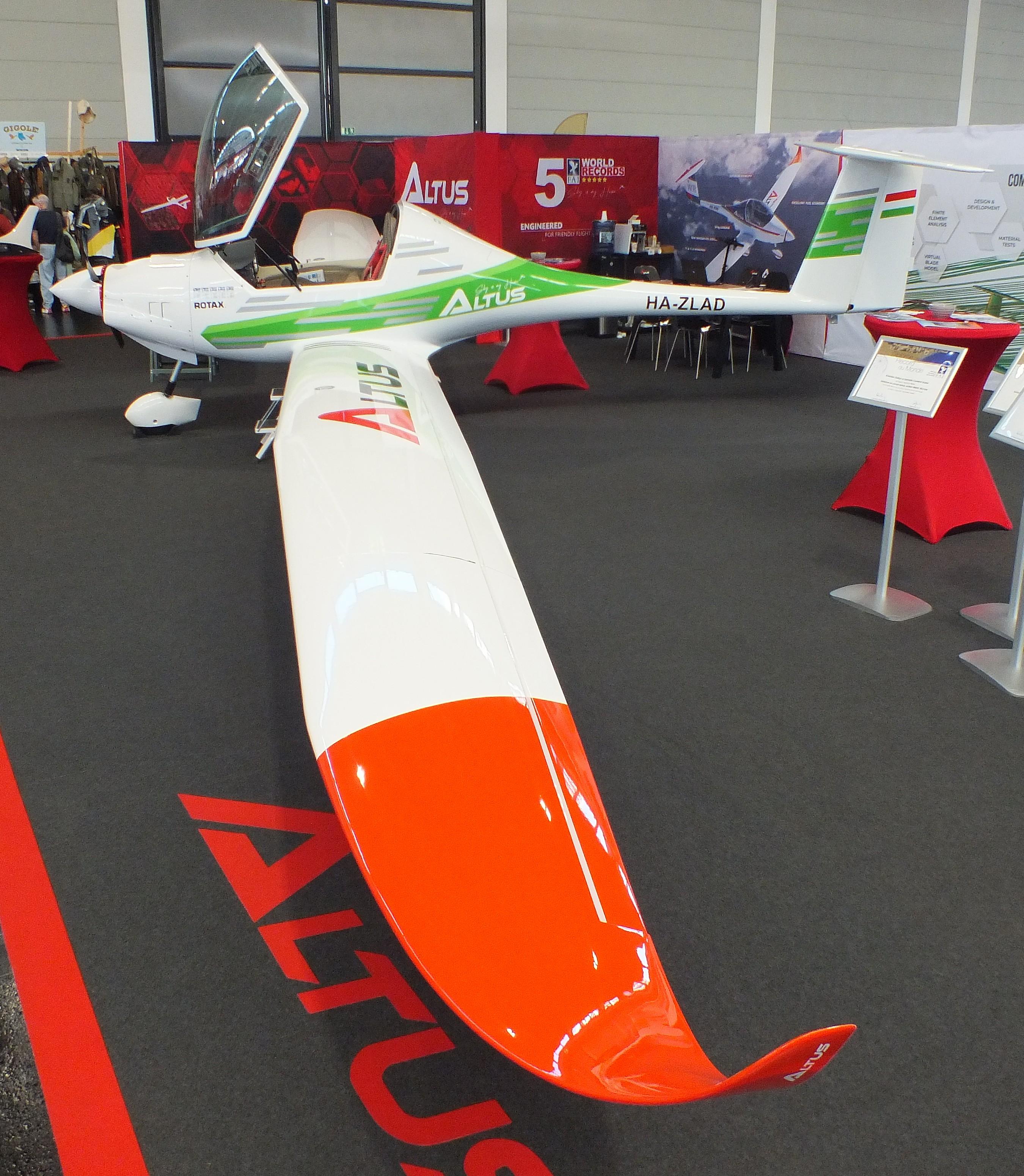 HA-ZLAD @ EDNY - Altus Aero Altus ST at the AERO 2026, Friedrichshafen - by iwarnecke