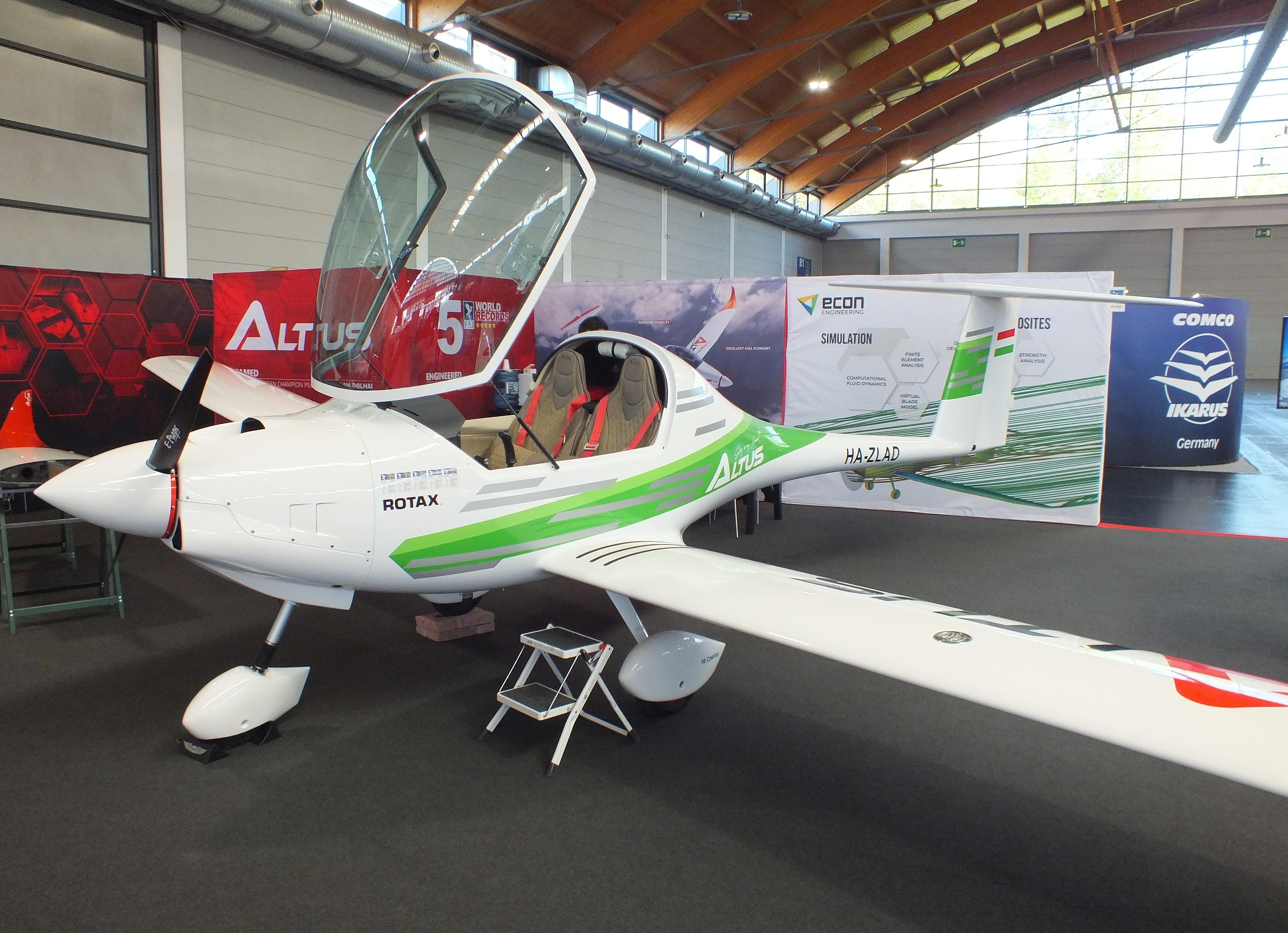 HA-ZLAD @ EDNY - Altus Aero Altus ST at the AERO 2026, Friedrichshafen - by iwarnecke
