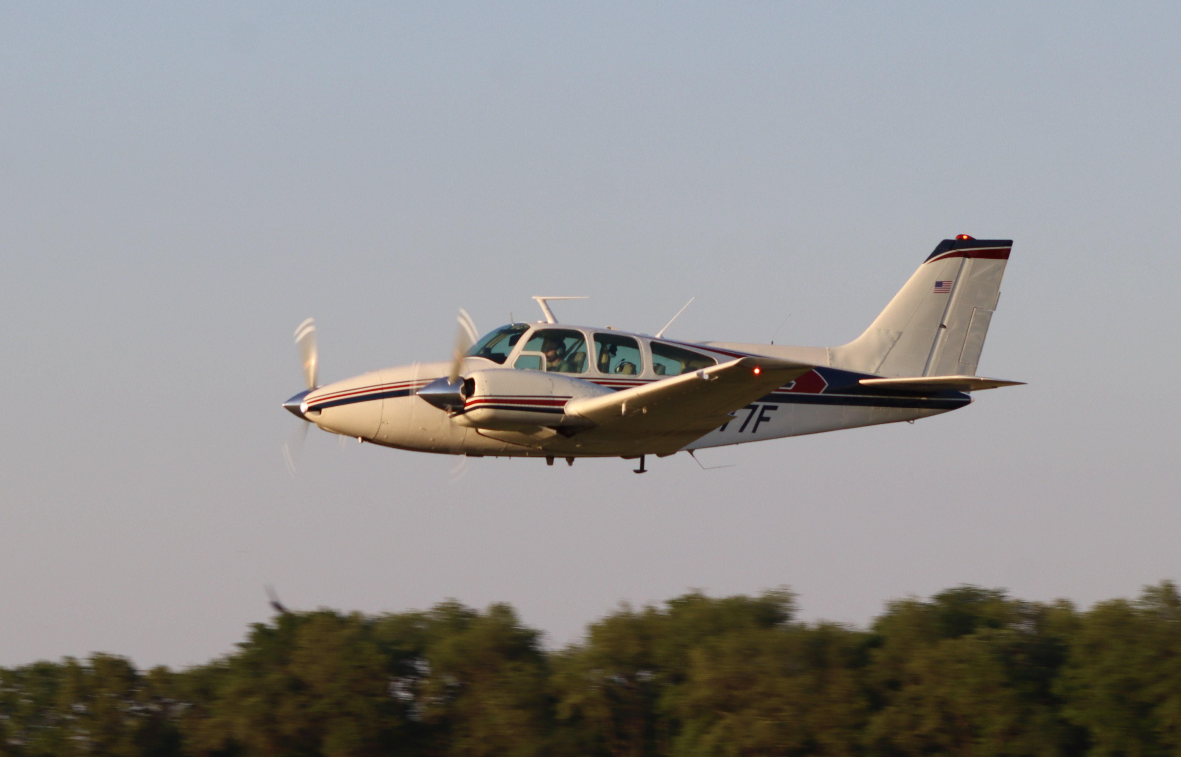 N177F @ C77 - Beech B55 - by MarkPasqualino