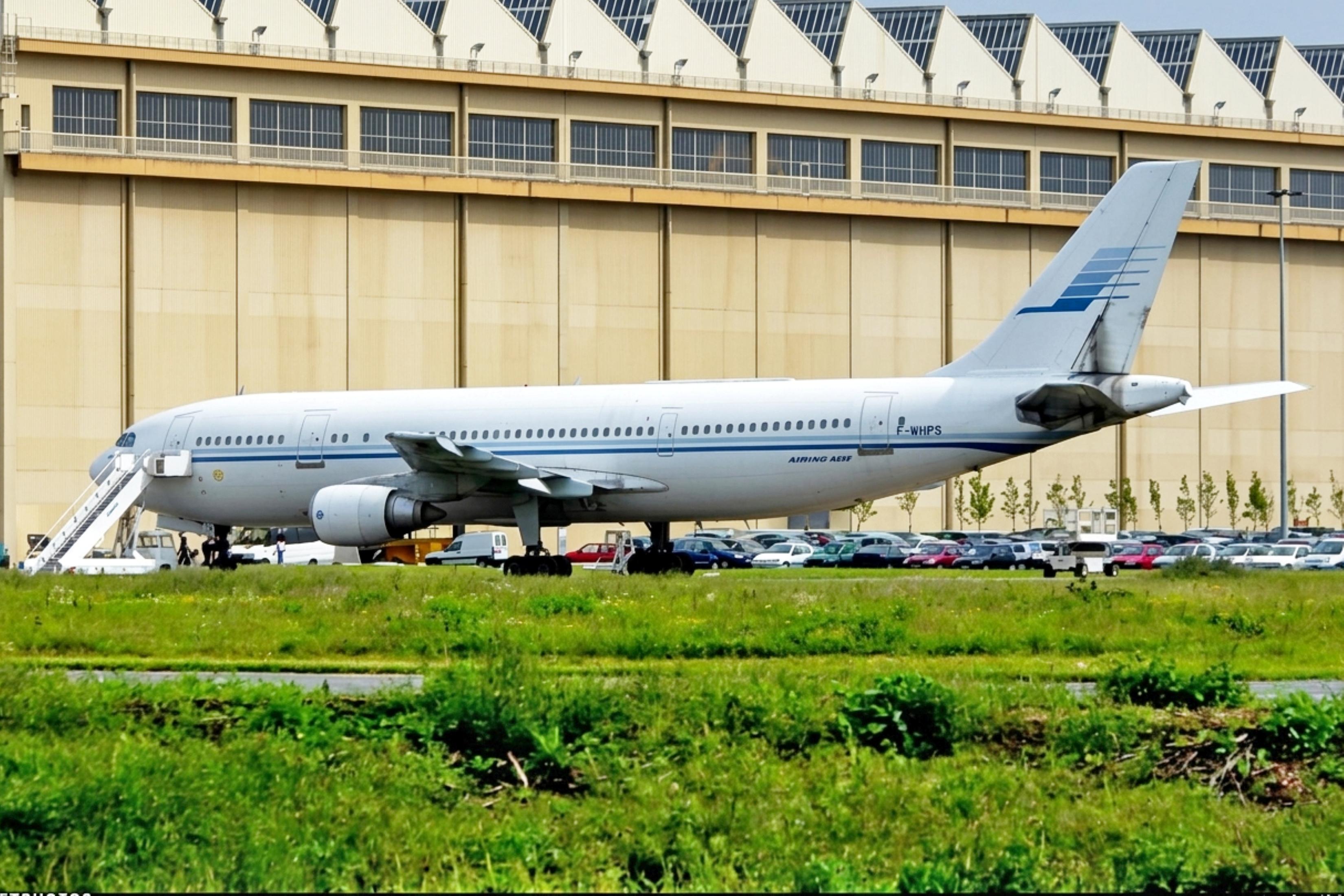 F-WHPS @ LFBO - F-WHPS 1983 A300B4-203F TLS - by PhilR