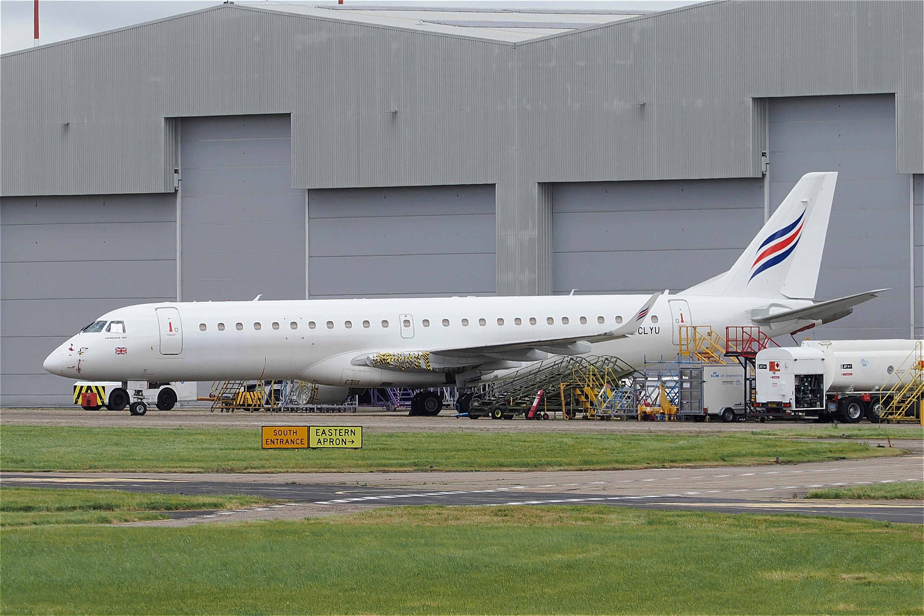 G-CLYU @ EGSH - Parked at Norwich. - by Graham Reeve