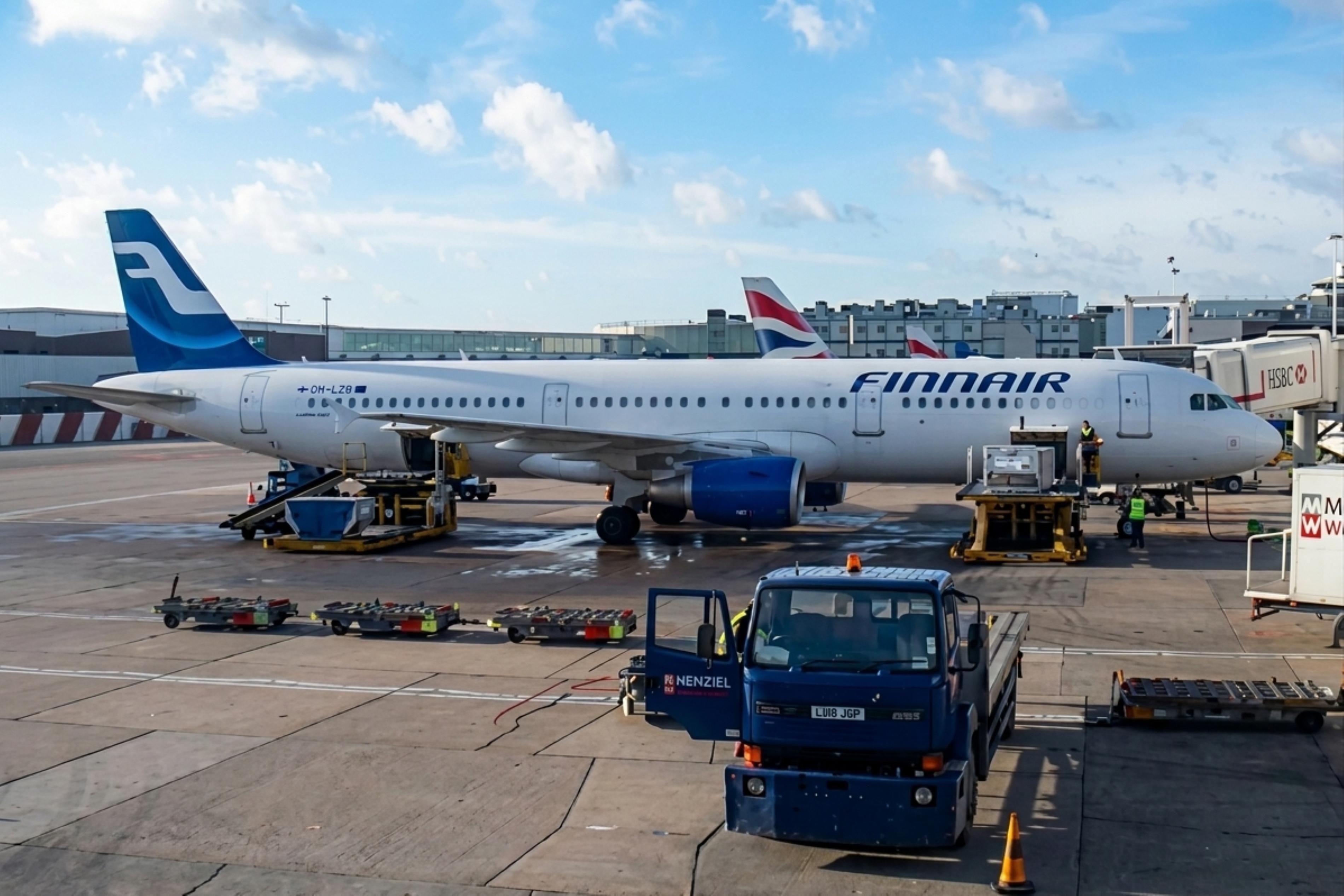 OH-LZB @ EGLL - OH-LZB 1999 Airbus A321-212 Finnair LHR  - by PhilR