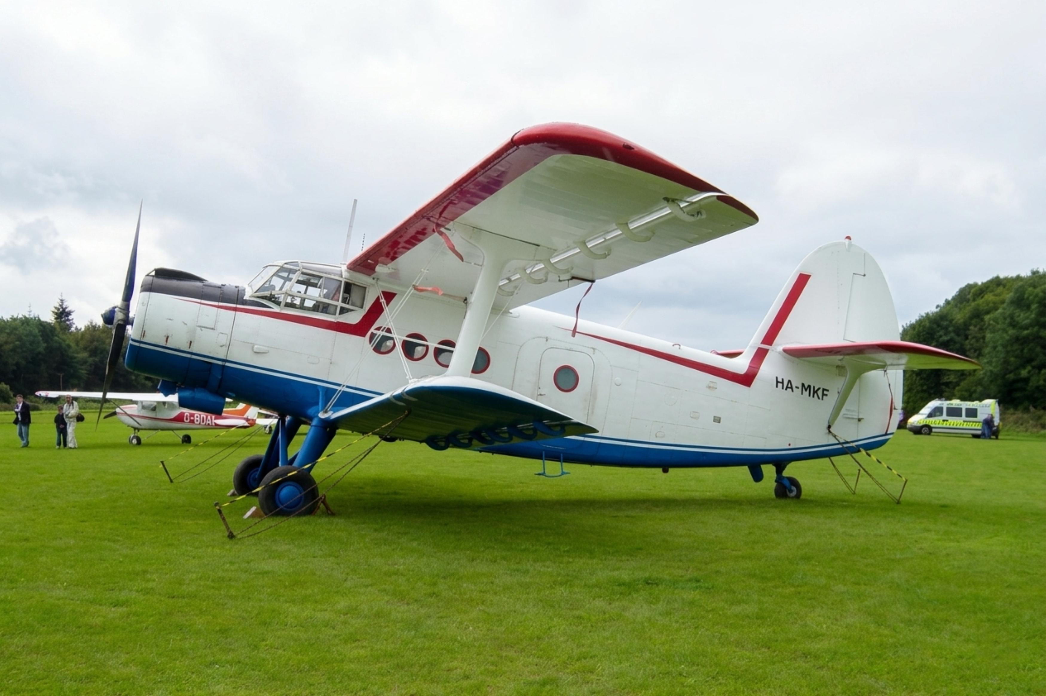 HA-MKF @ EGHP - HA-MKF 1985 PZL Mielec An-2TP Popham  - by PhilR