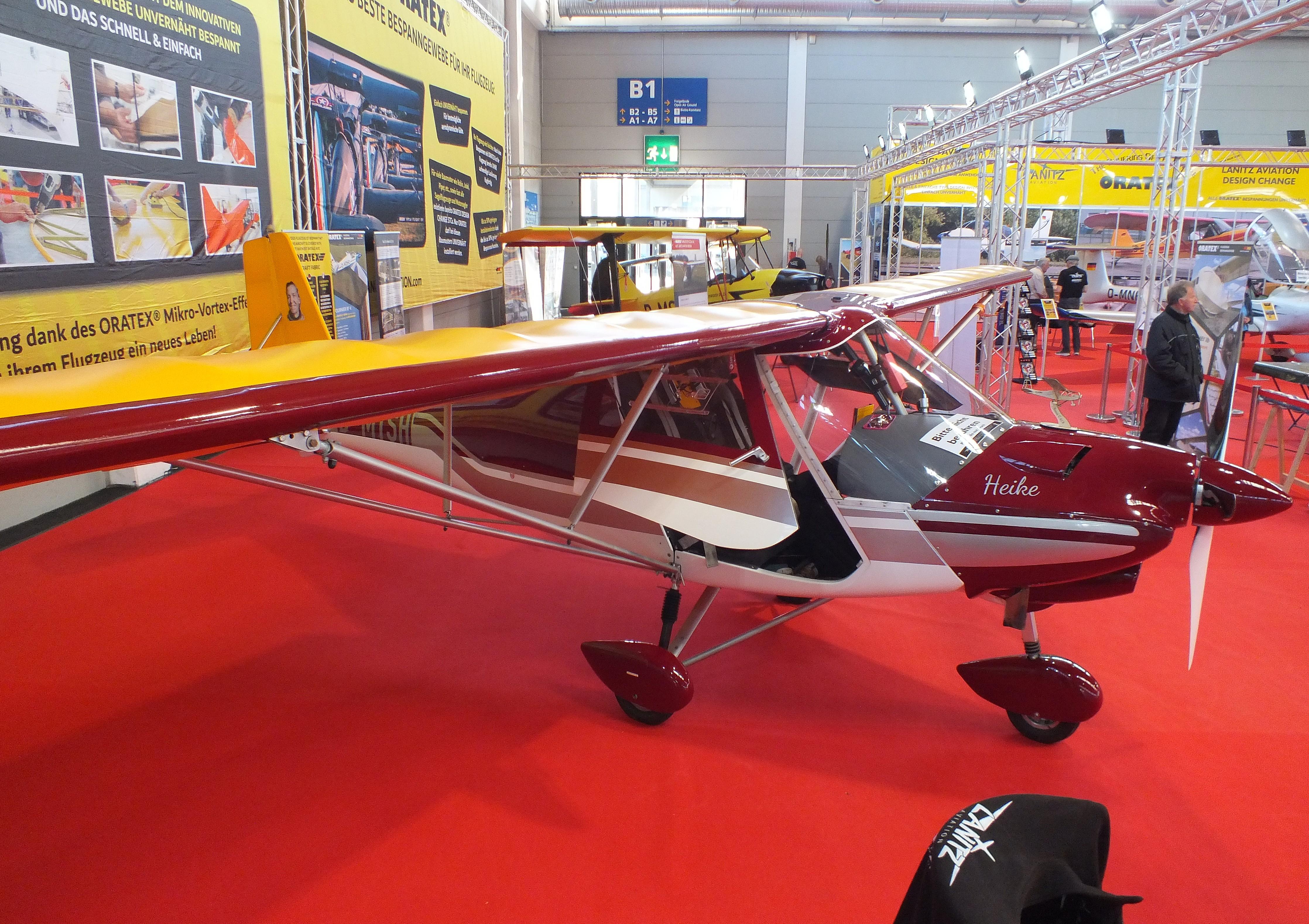 D-MTSH @ EDNY - Comco Ikarus C42B at the AERO 2026, Friedrichshafen - by iwarnecke