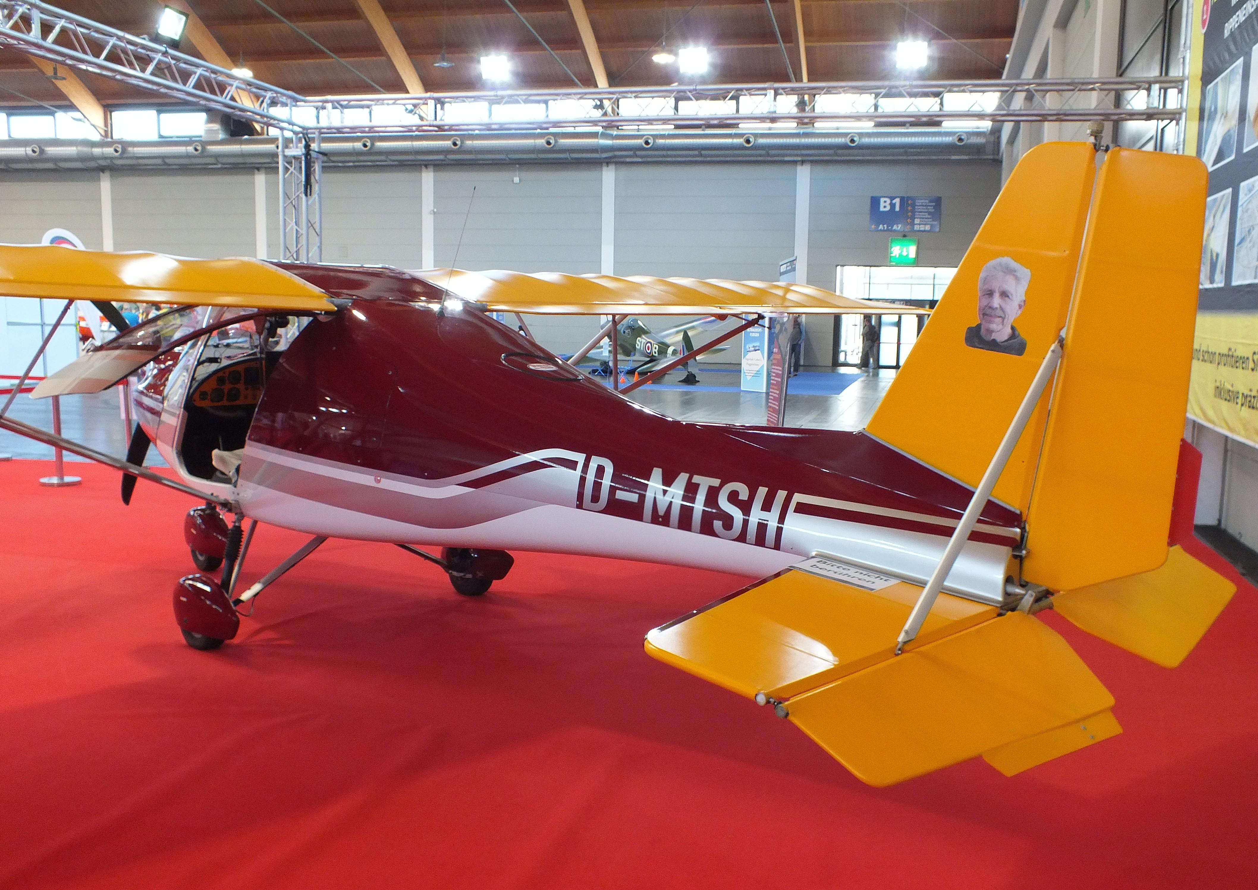D-MTSH @ EDNY - Comco Ikarus C42B at the AERO 2026, Friedrichshafen - by iwarnecke