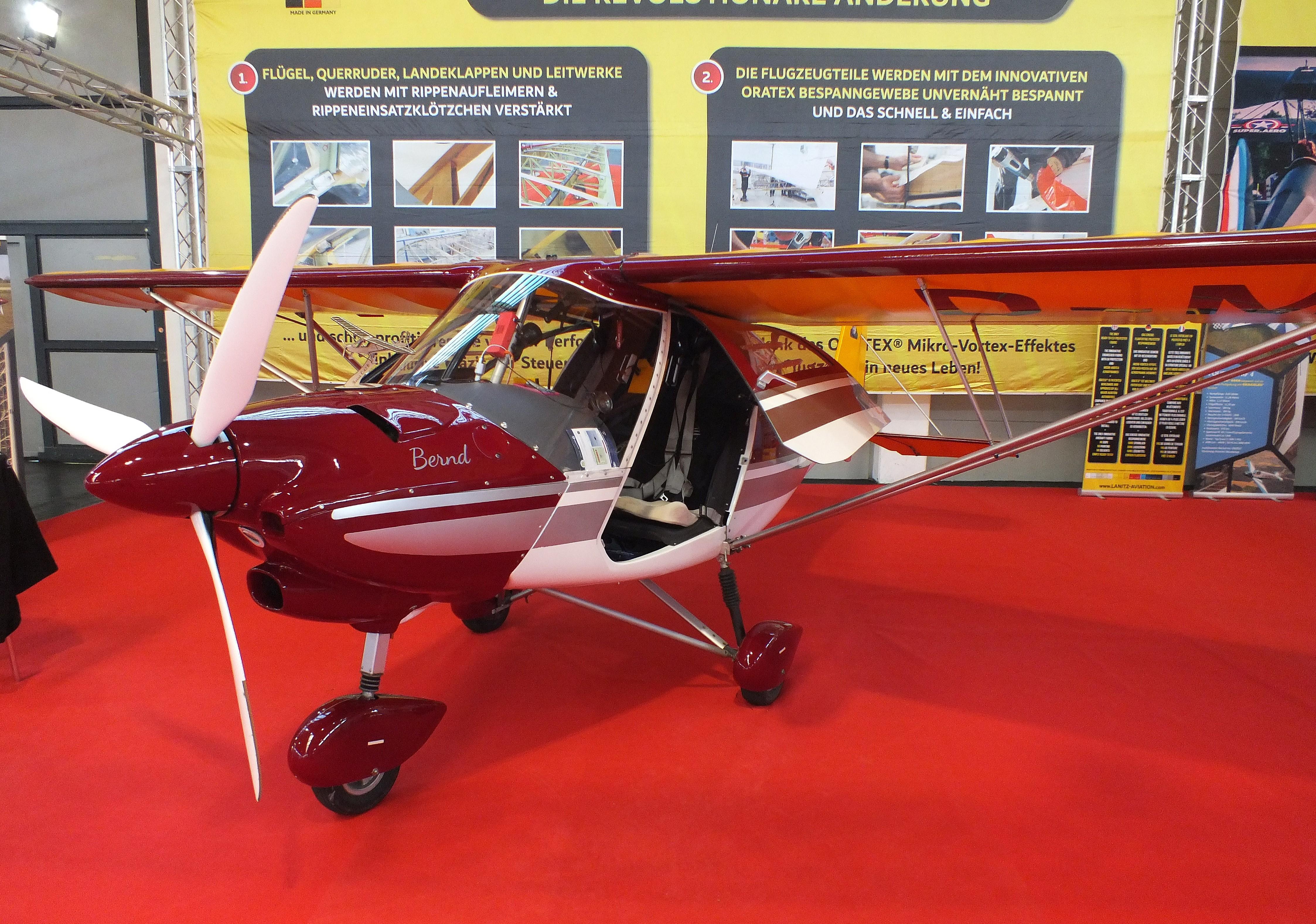 D-MTSH @ EDNY - Comco Ikarus C42B at the AERO 2026, Friedrichshafen - by iwarnecke