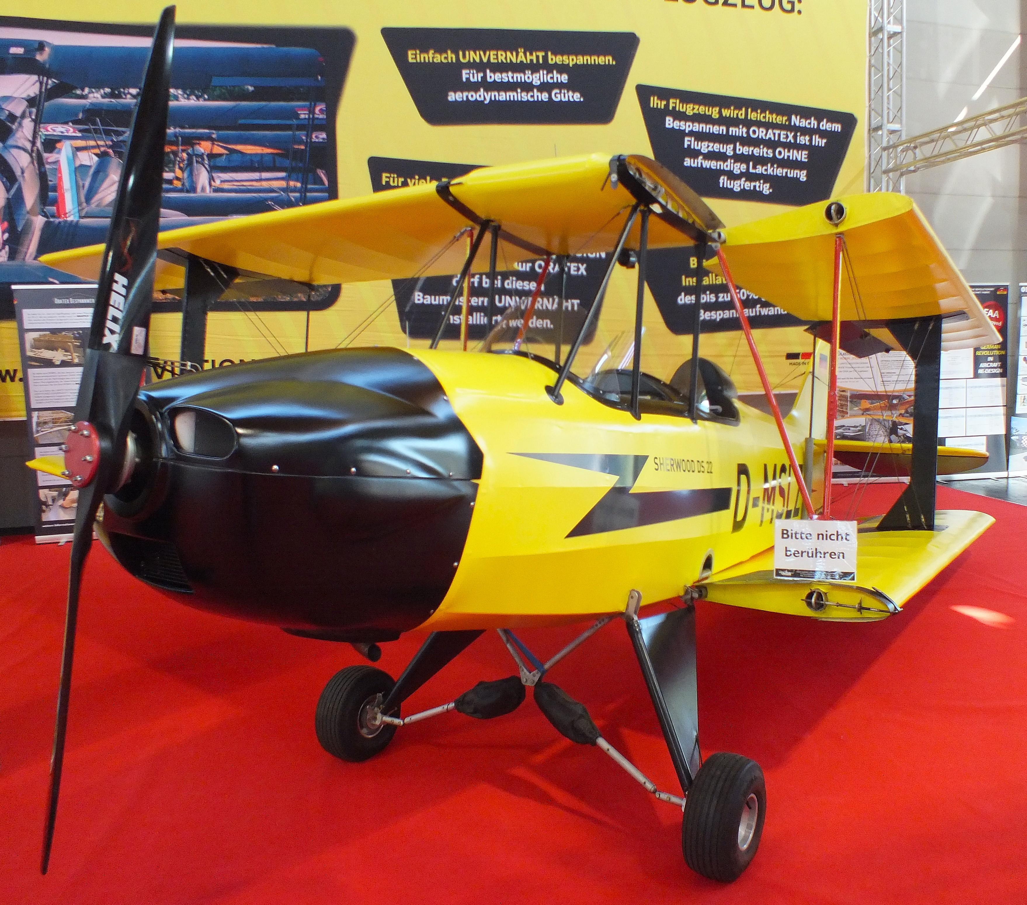 D-MSLZ @ EDNY - Tiger Cub Developments Sherwood Ranger DS 22 at the AERO 2026, Friedrichshafen - by iwarnecke