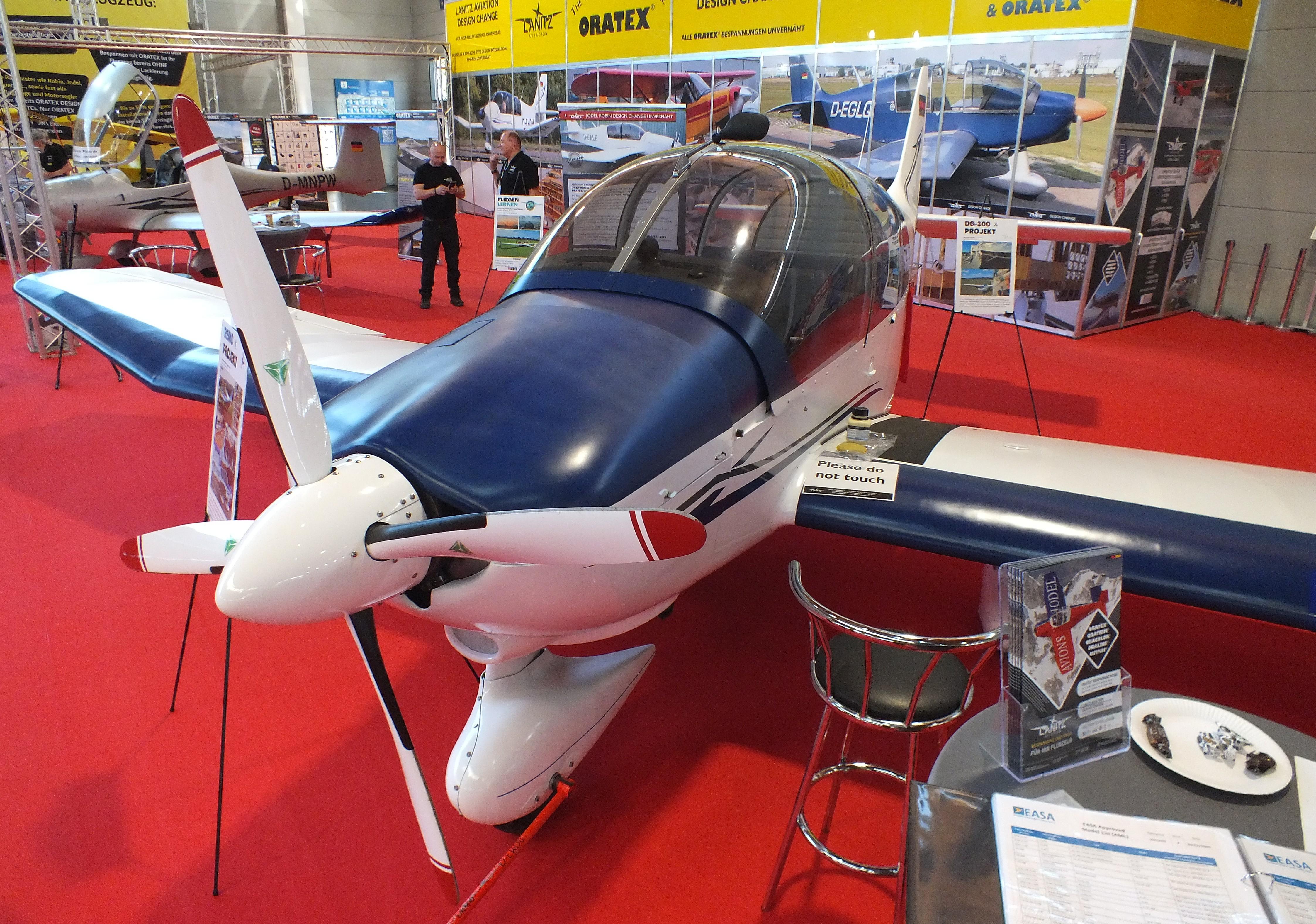 D-EKDG @ EDNY - Robin DR.400-180R Remorqueur at the AERO 2026, Friedrichshafen - by iwarnecke