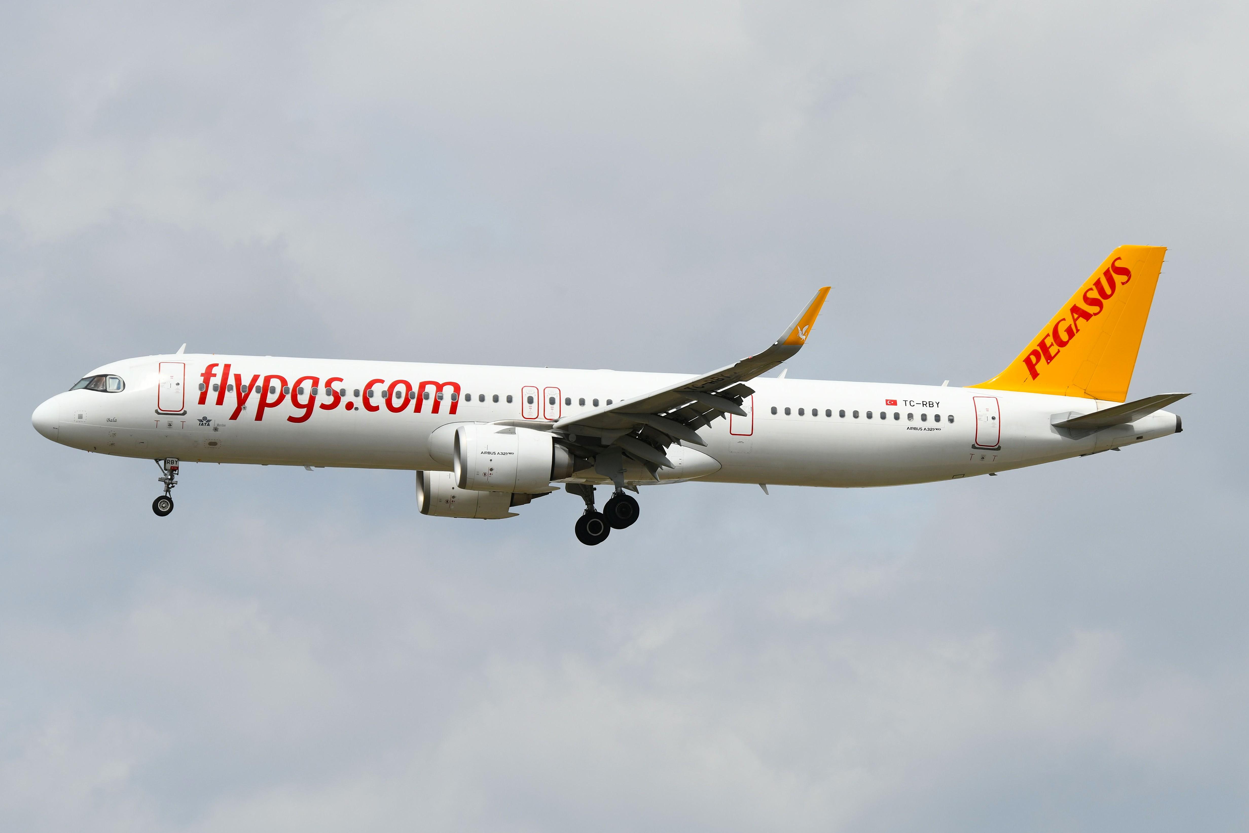 TC-RBY @ EDDF - Arrival of Pegasus A321N from SAW - by FerryPNL