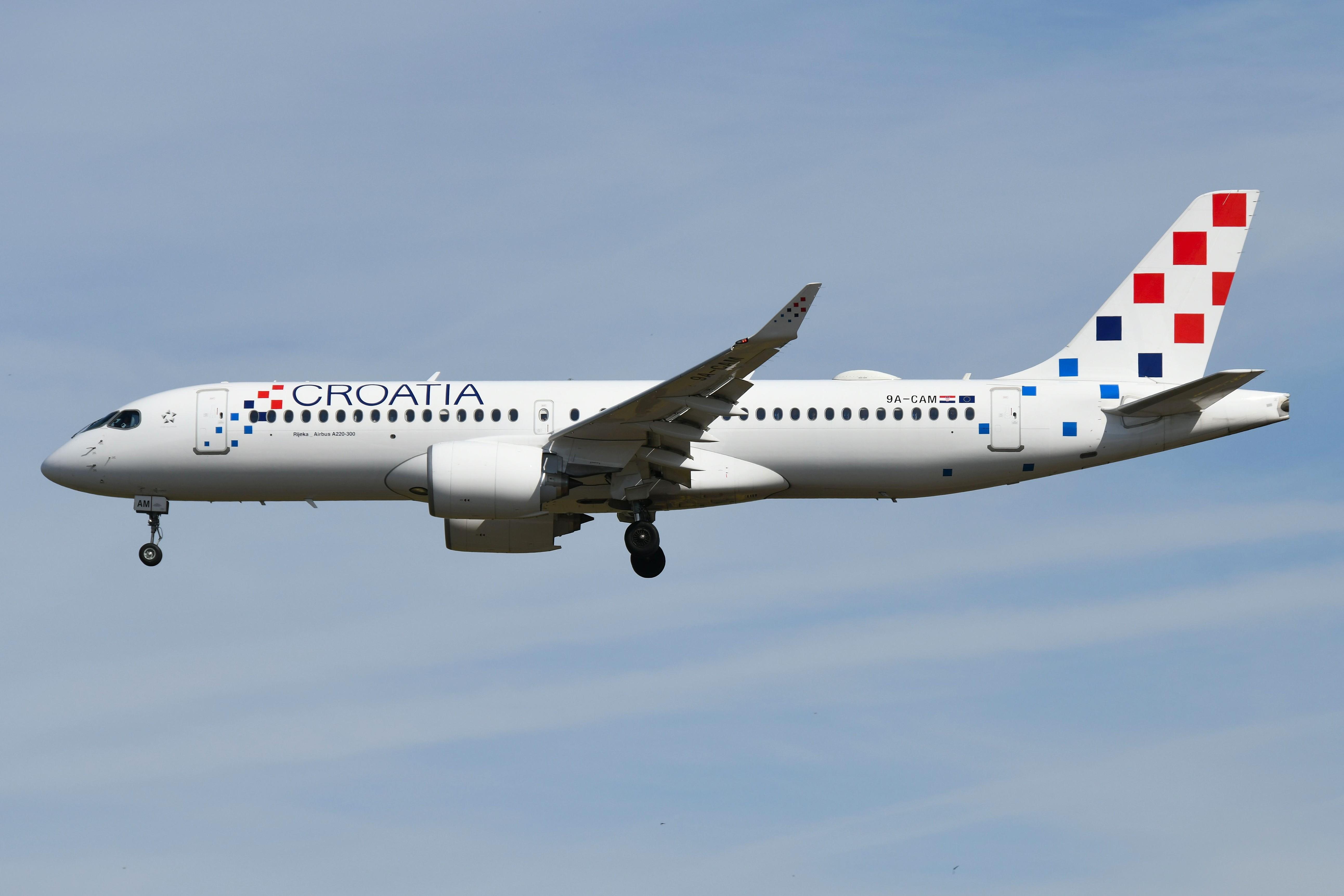 9A-CAM @ EDDF - Arrival of Croatia A223 - by FerryPNL