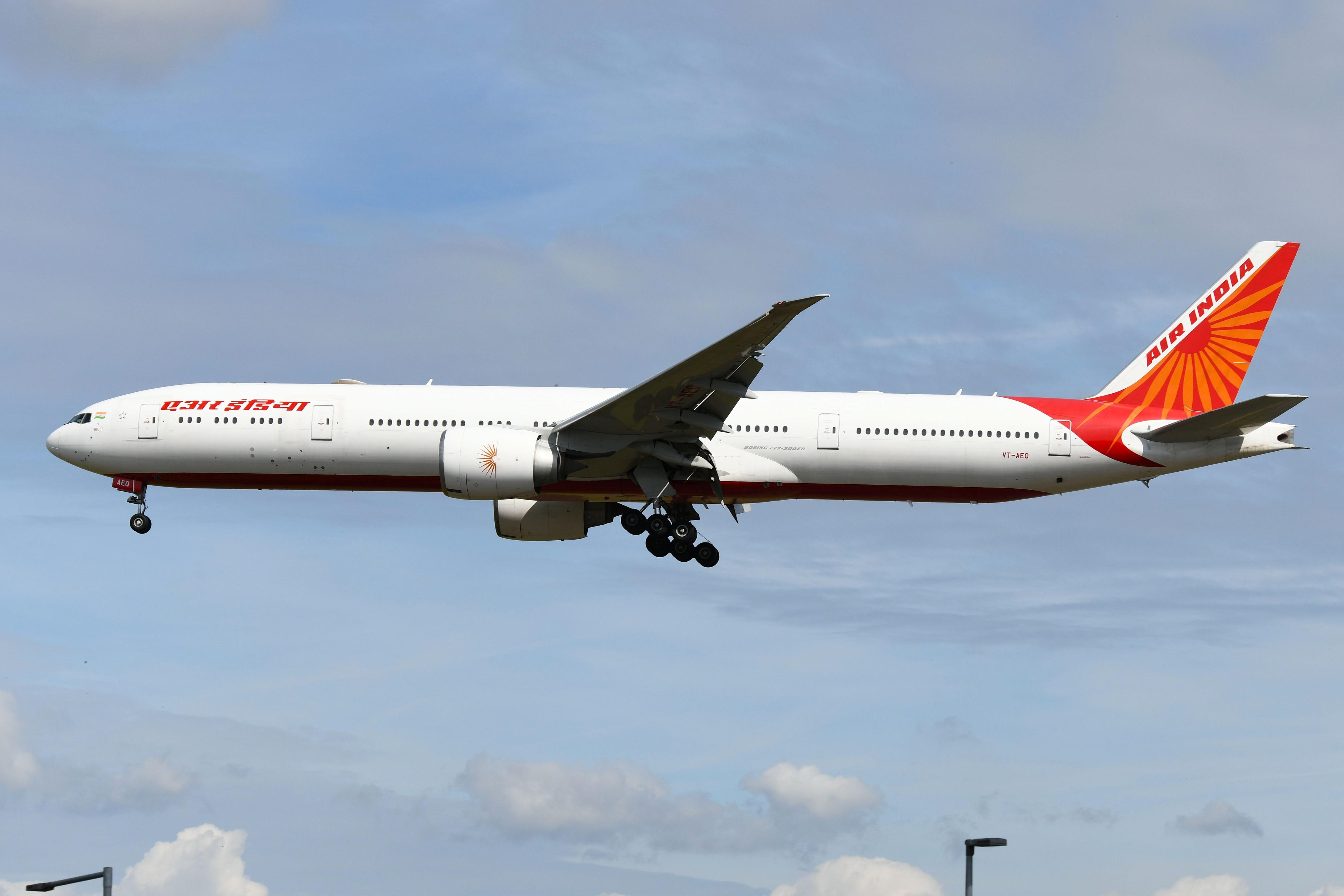 VT-AEQ @ EDDF - Long B777 of Air India landing - by FerryPNL