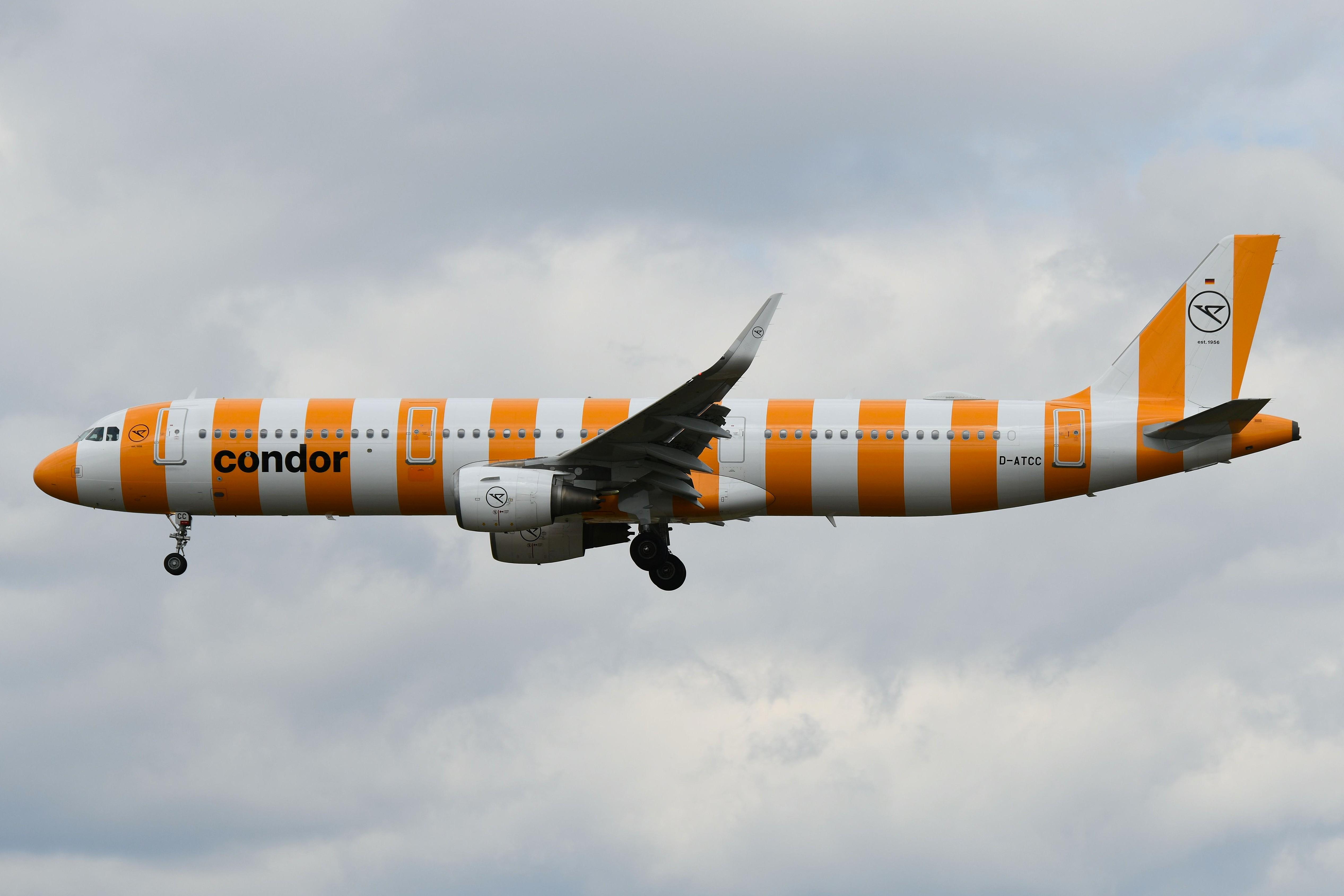 D-ATCC @ EDDF - Yellow A321 of Condor - by FerryPNL