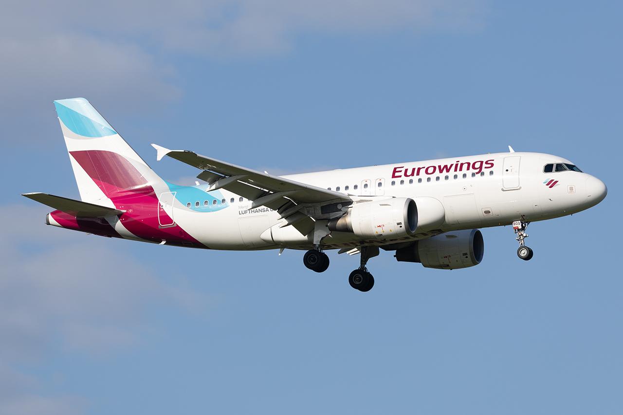 D-ABDQ @ LOWW - Eurowings A320 - by Andy Graf