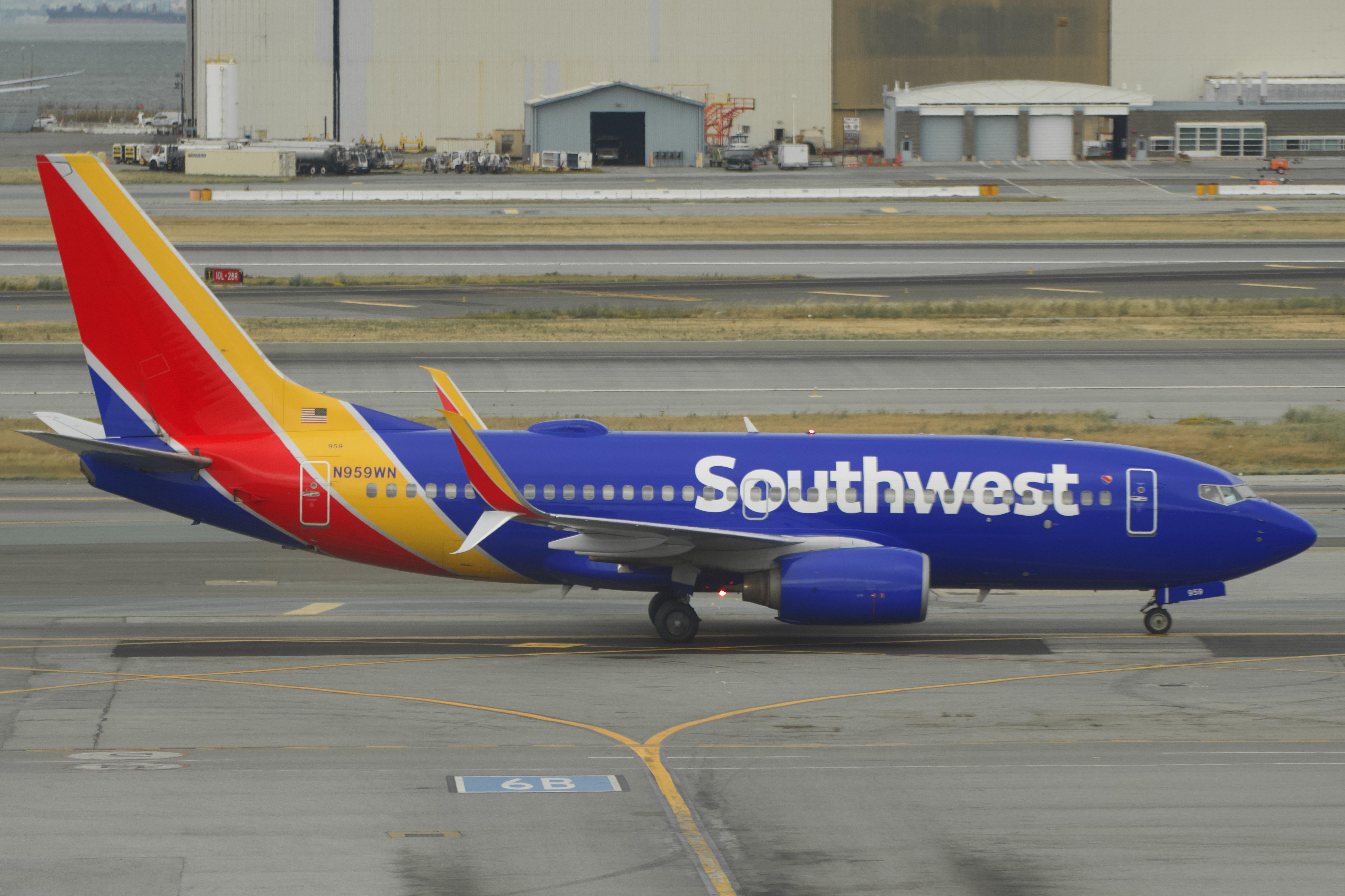 N959WN @ KSFO - Sky Terrace SFO 2026.  - by ClaytonEddy