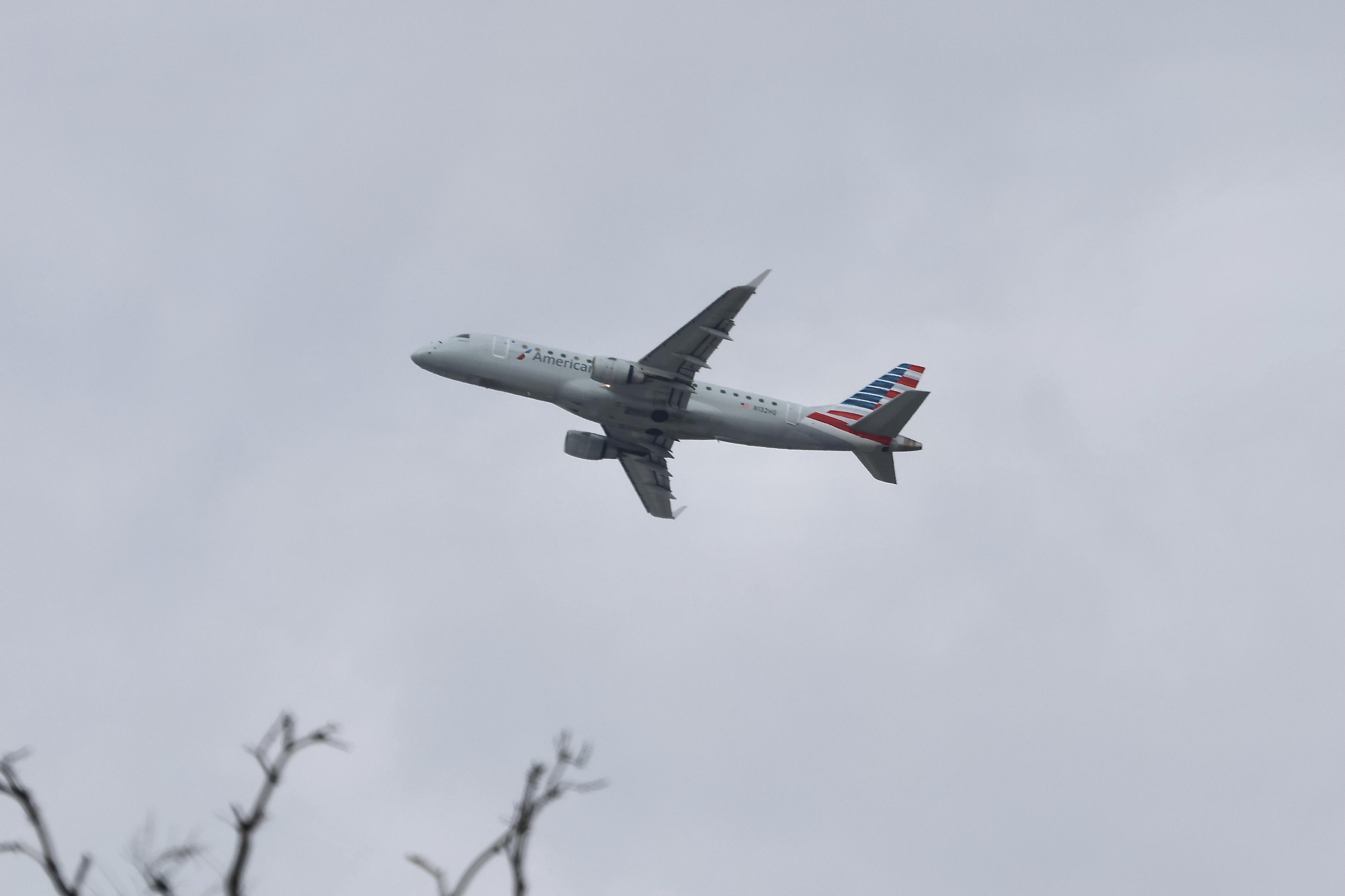 N132HQ @ KORD - E75S  Republic Airways/ American Eagle Embraer ERJ 175 N132HQ departing 28R KORD. - by MarkKalfas
