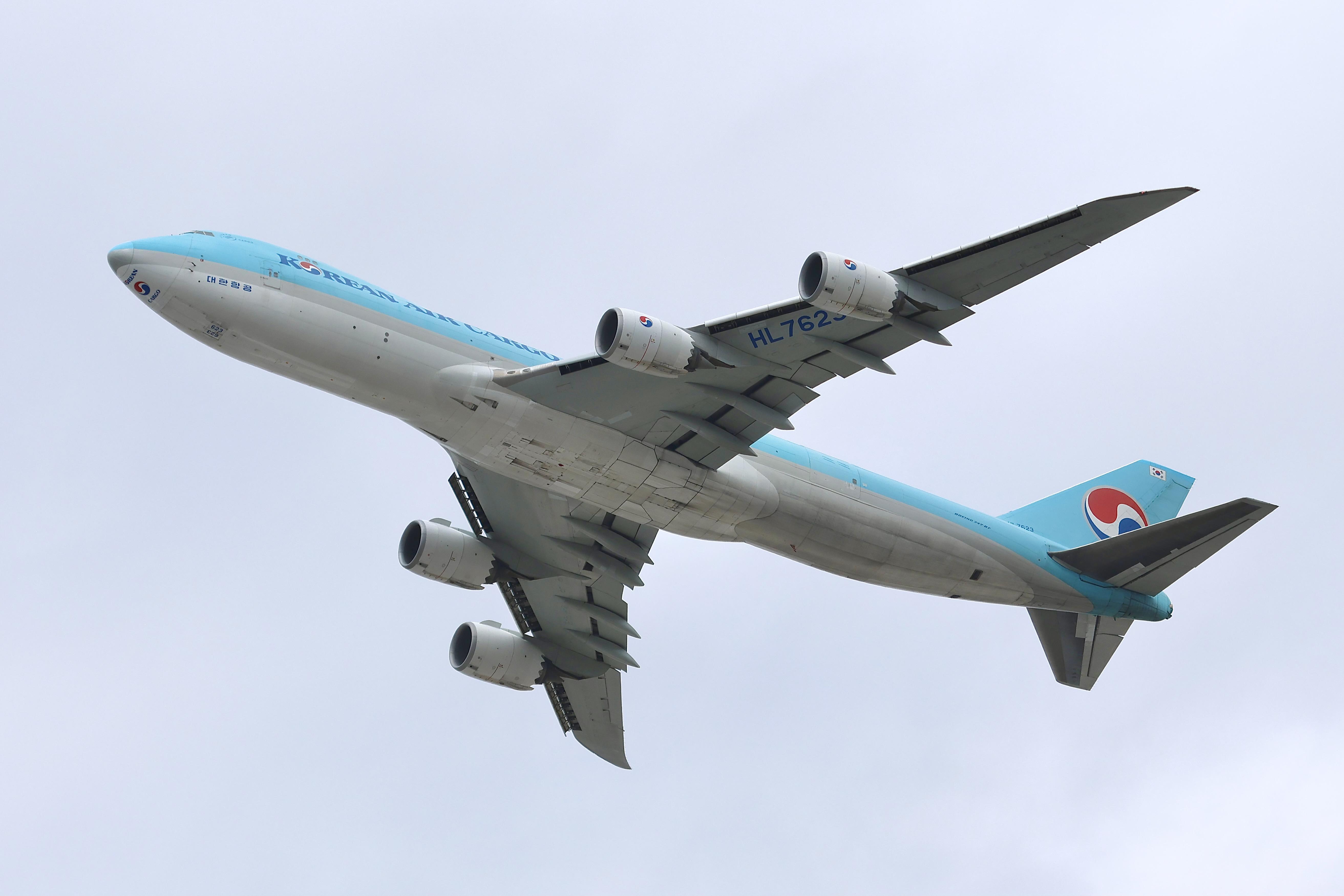 HL7623 @ KORD - B748 Korean Boeing 747-885F HL7623, departing 28R KORD - by MarkKalfas