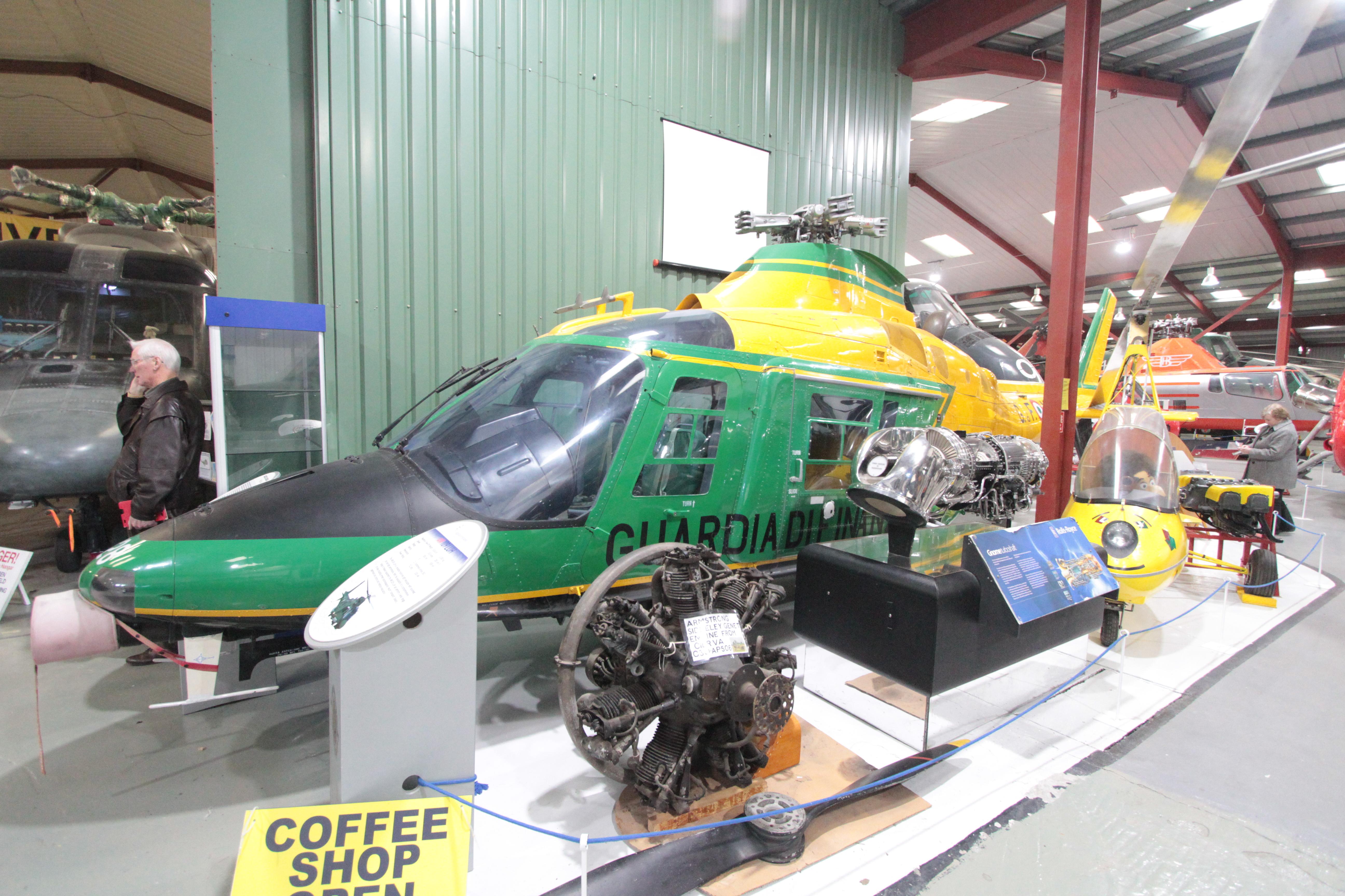 MM81205 @ EGFI - GF-128 MM81205 1986 AW109-LUH GdiF Helicopter Museum - by PhilR