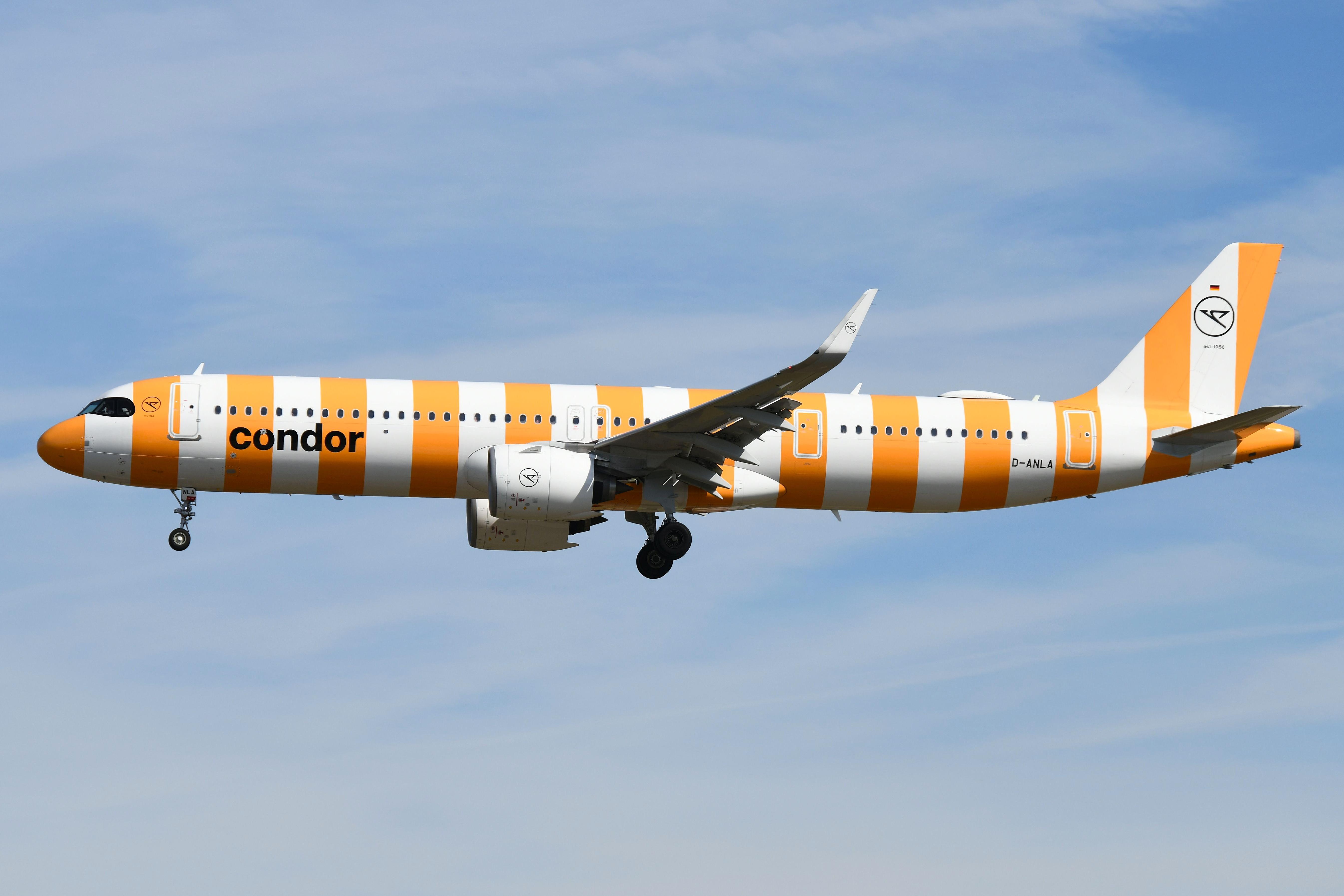 D-ANLA @ EDDF - Condor A321N landing - by FerryPNL