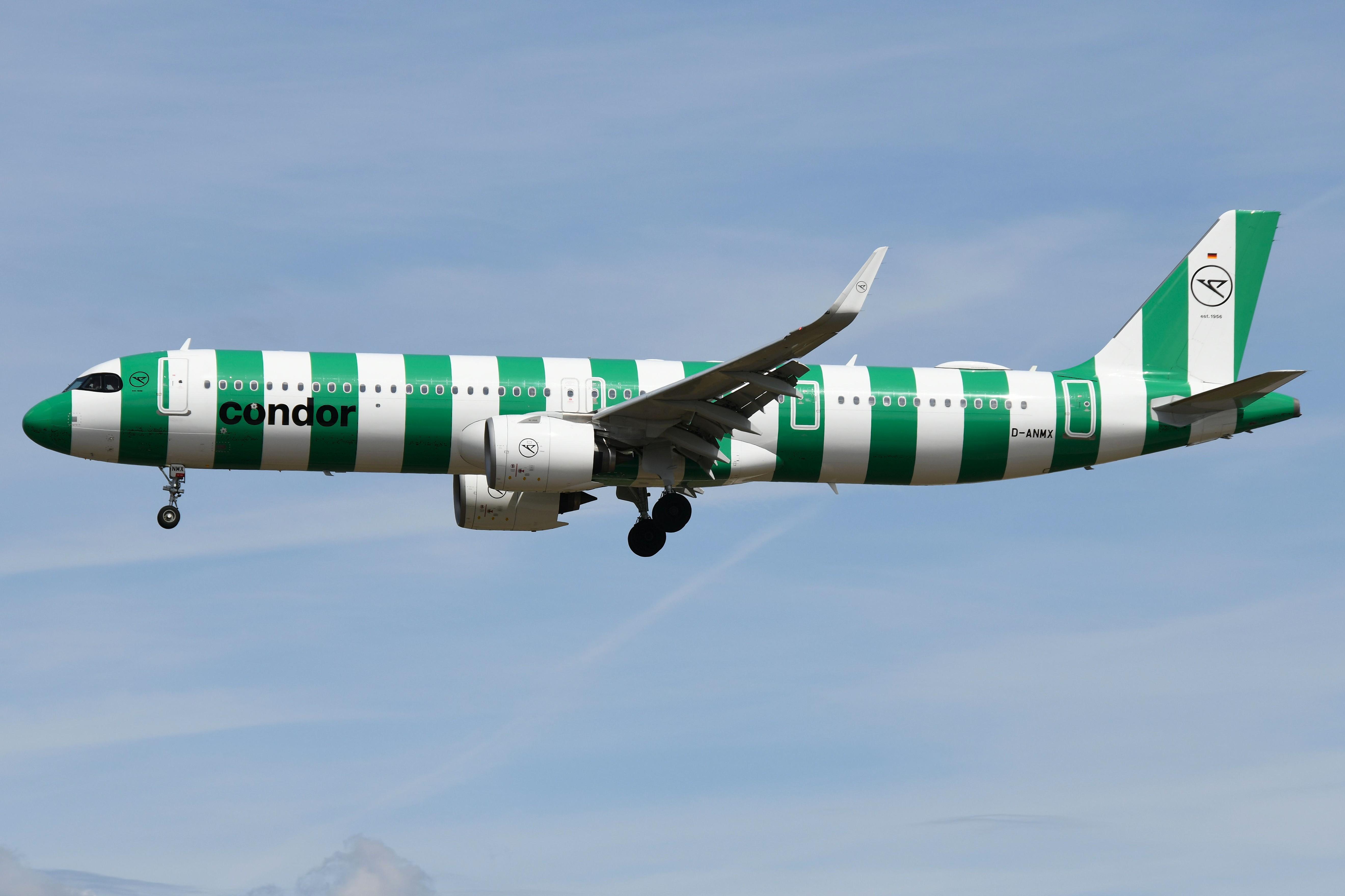 D-ANMX @ EDDF - Condor A321N landing in FRA - by FerryPNL