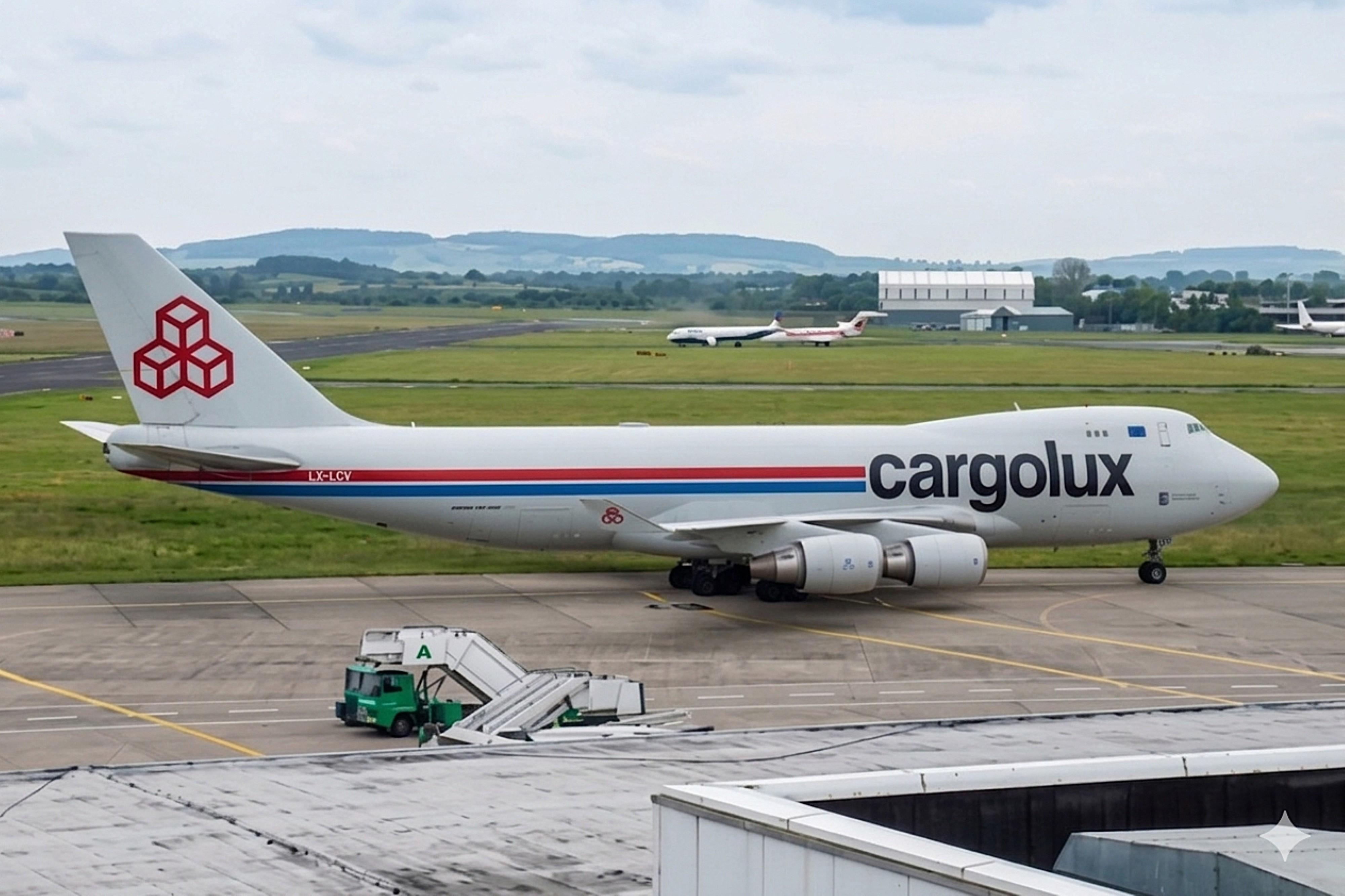LX-LCV @ EINN - LX-LCV 1997 B747-400F Cargolux SNN  - by PhilR