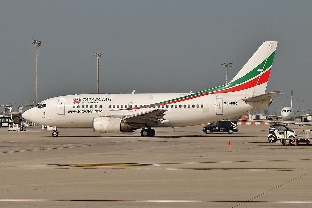 VQ-BBO @ LEBL -  Tatarstan Airlines, stored 3/26/13 Bruntingthorpe UK later scrapped - by Jean Christophe Ravon / FRENCHSKY
