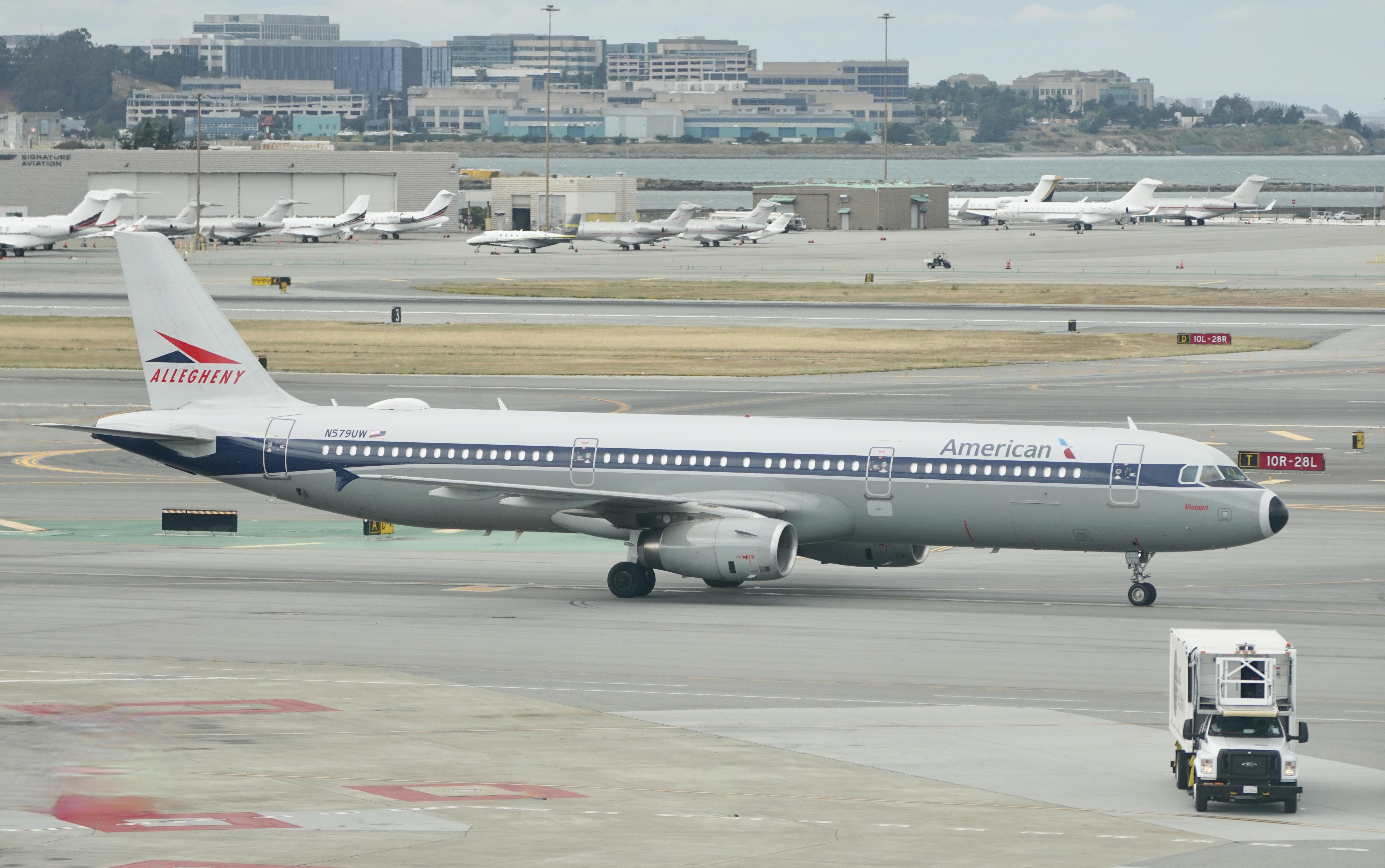 N579UW @ KSFO - 'Allegheny' livery SFO 2026 - by ClaytonEddy