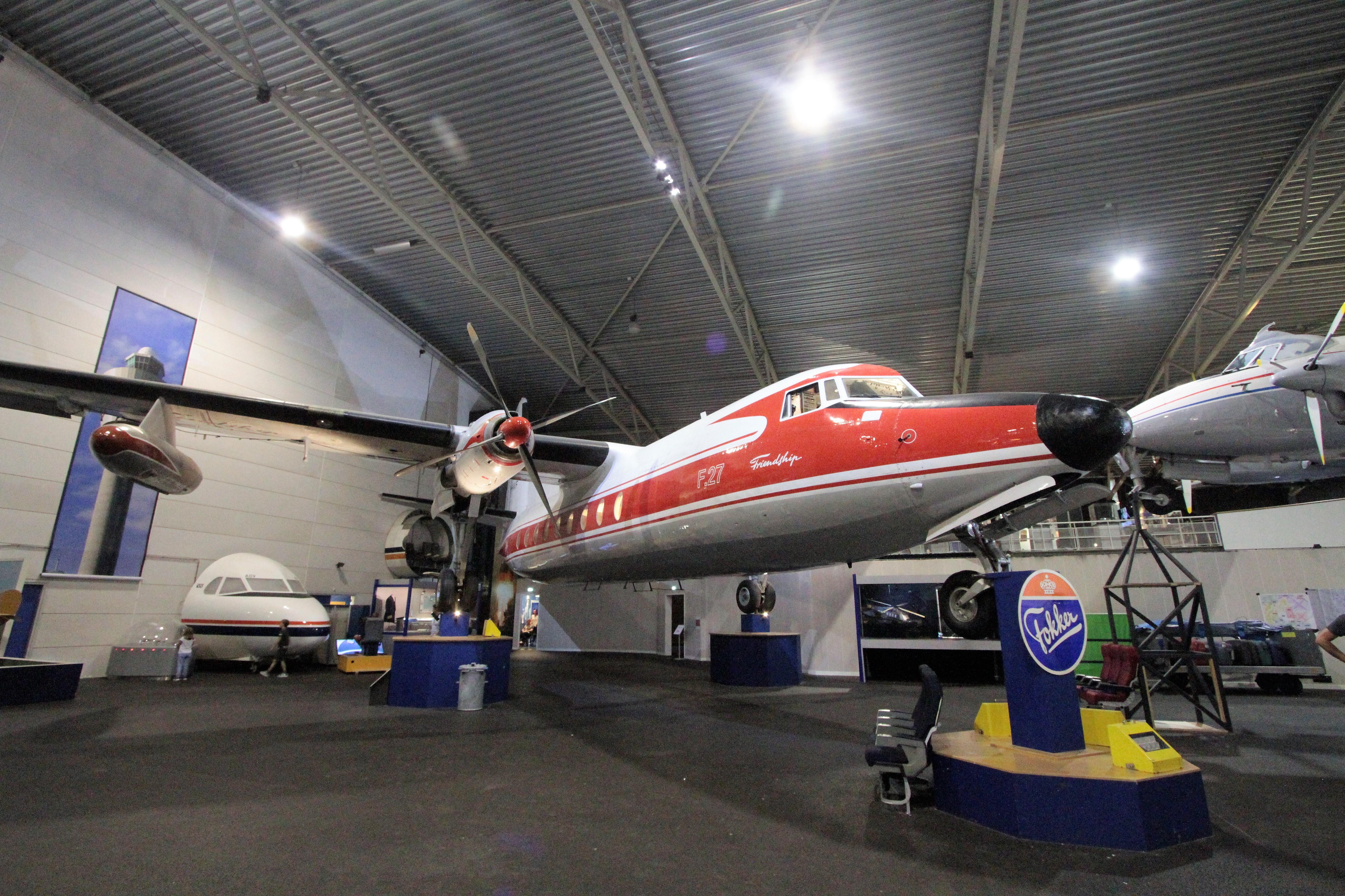 PH-NVF @ EHLE - PH-NVF 1957 Fokker F-27-100 2nd ppt Aviodrome Lelystad 
 - by PhilR