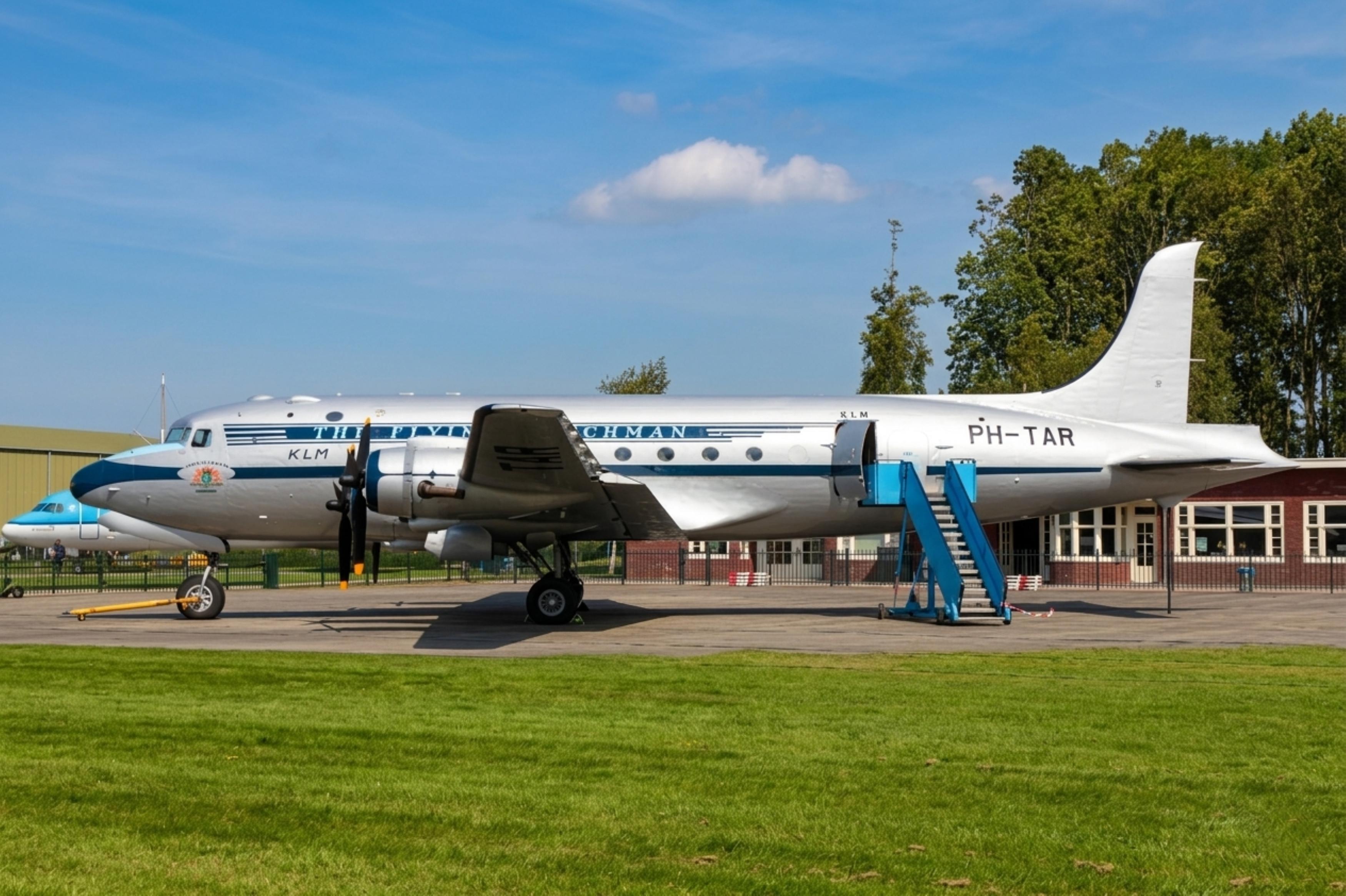 PH-TAR @ EHLE - 'PH-TAR' (41-107469, SAAF 6906) 1944 Douglas C-54A Skymaster Aviodrome Lelystad 
 - by PhilR
