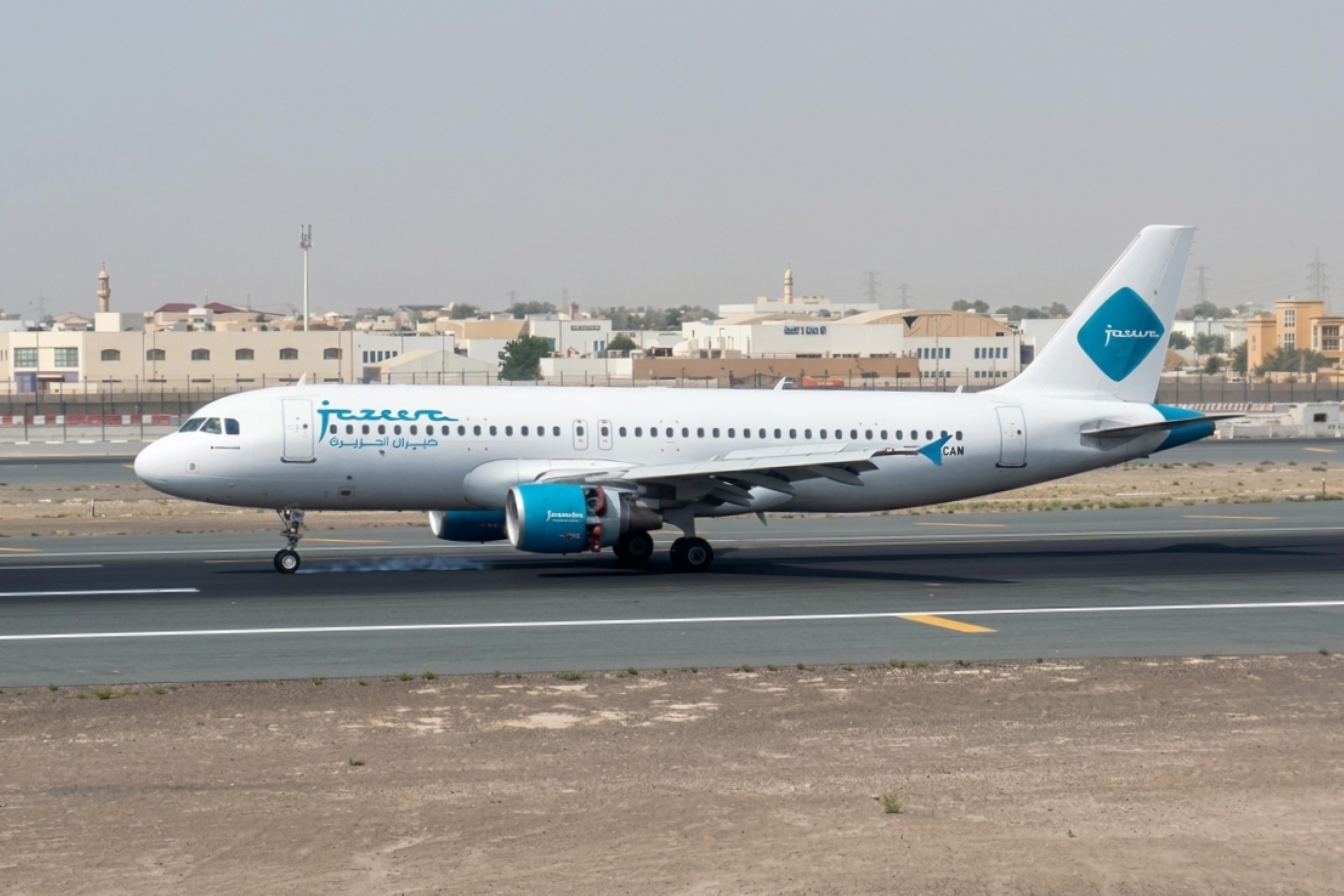 9K-CAM @ OMDB - 9K-CAM 2013 A320-200 Jazeera DXB - by PhilR